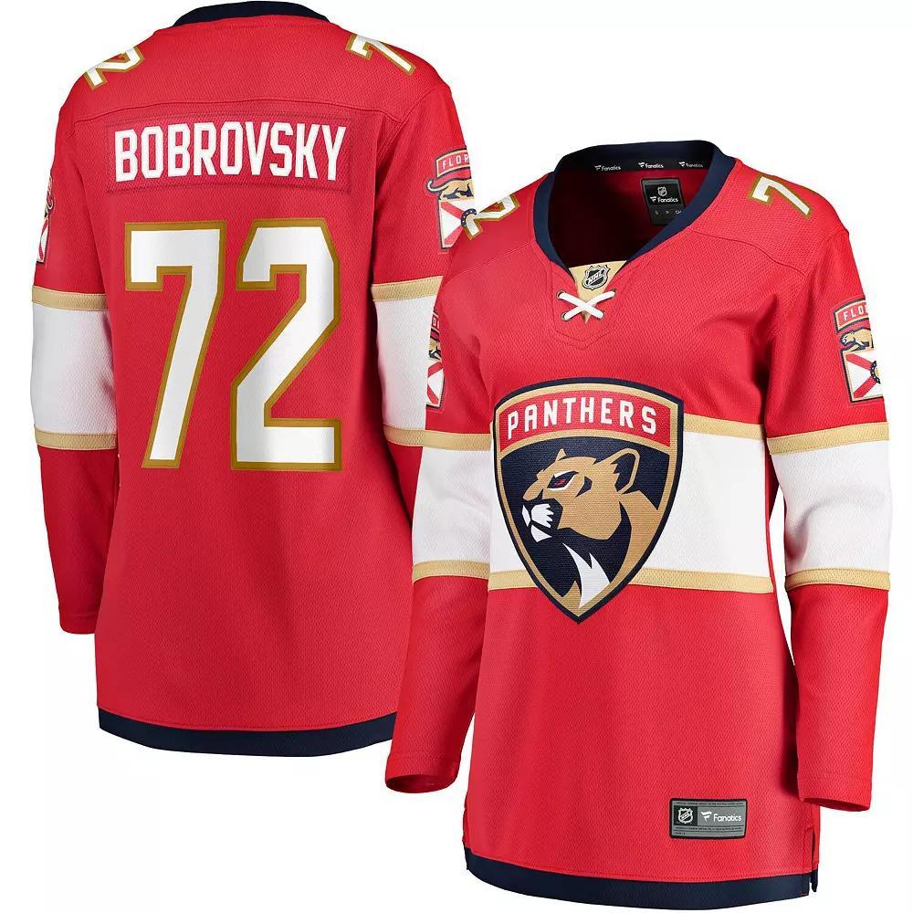 Women's Fanatics Sergei Bobrovsky Red Florida Panthers Home Breakaway Jersey,  Product Image