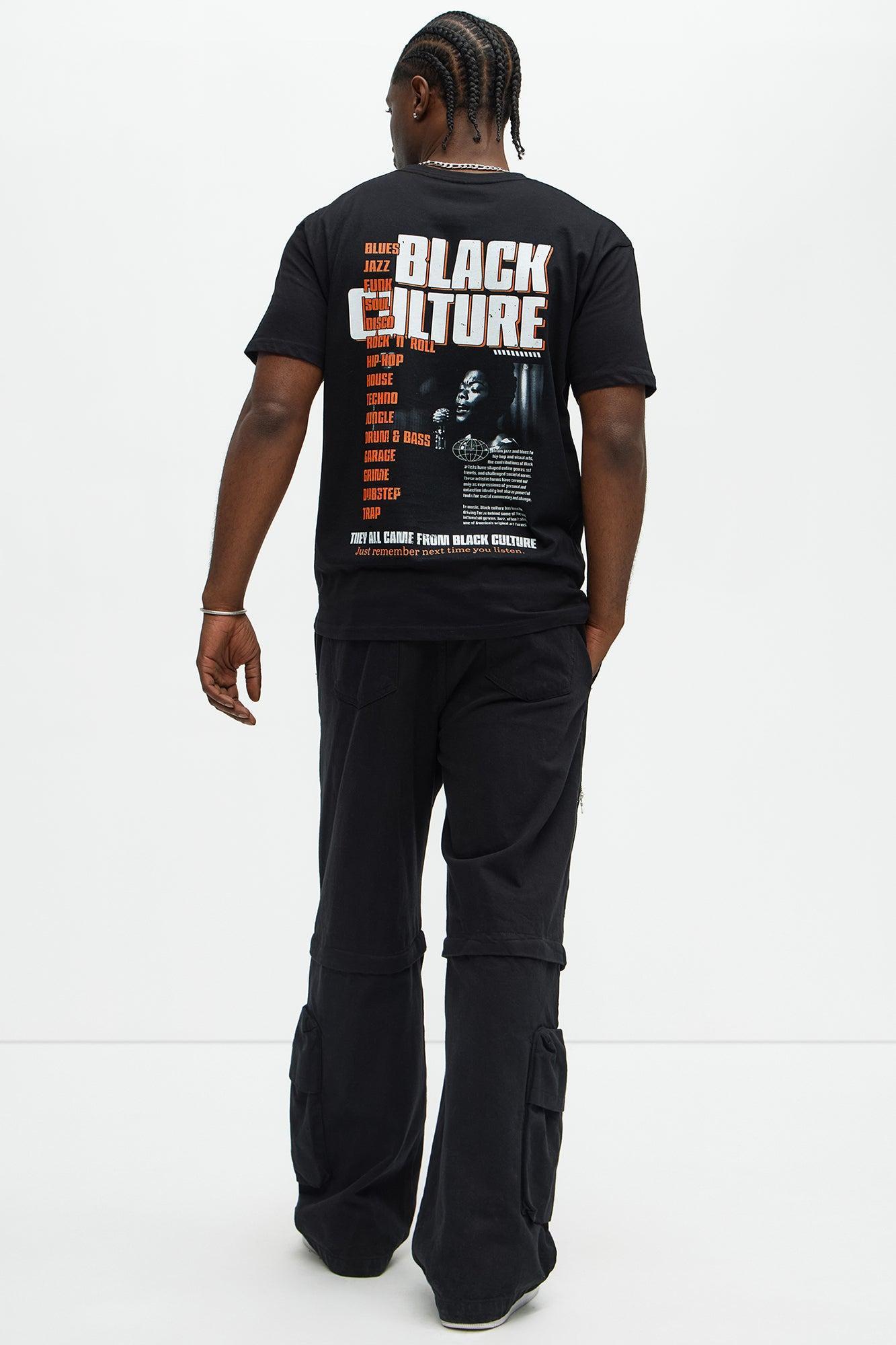 Black Culture  Short Sleeve Tee - Black Product Image