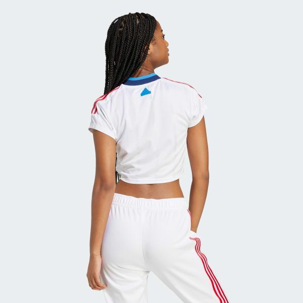 Tiro Cut 3-Stripes Crop Jersey Product Image