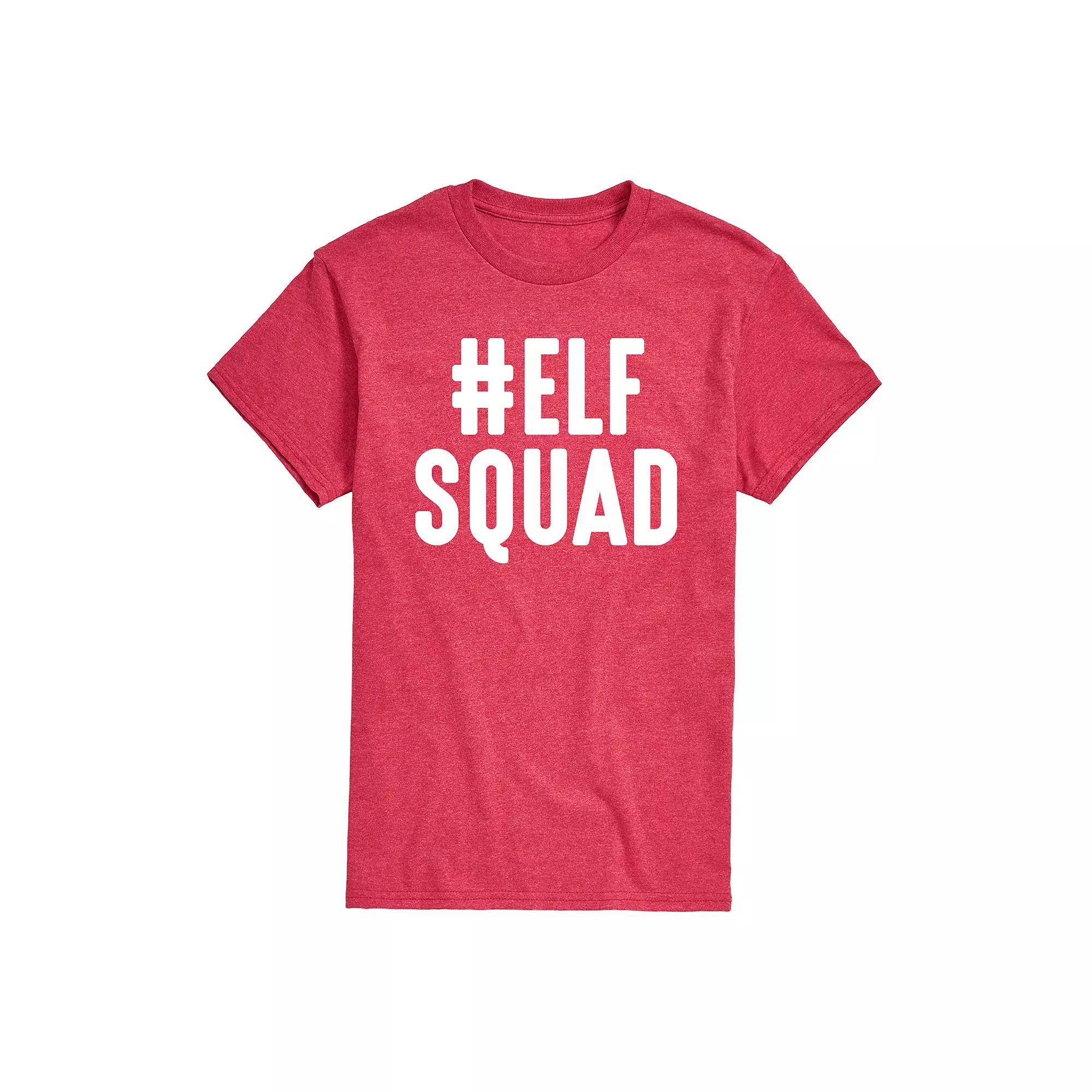 Men's Elf Squad Tee, Size: Small, Red Product Image