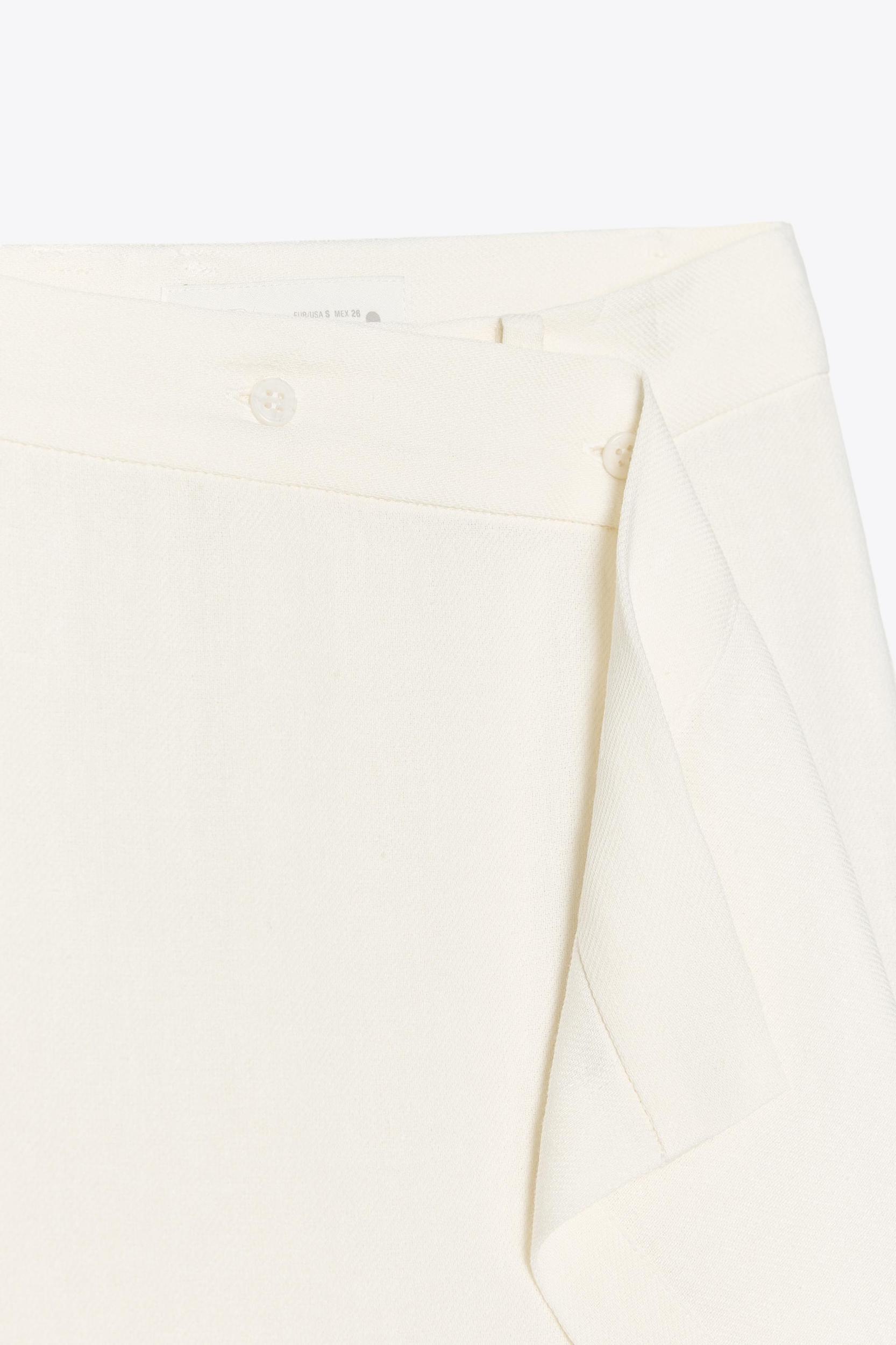 ASYMMETRIC LINEN SKIRT ZW COLLECTION Product Image