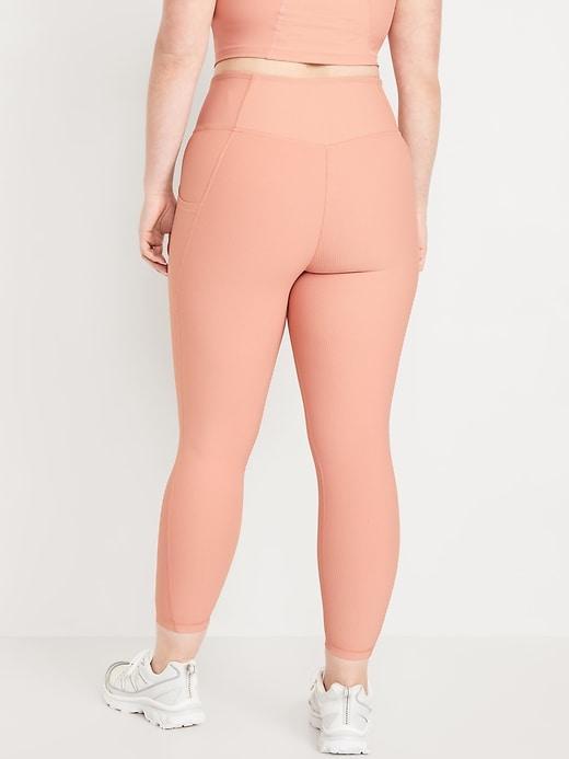 High-Waisted PowerSoft 7/8 Pocket Leggings Product Image