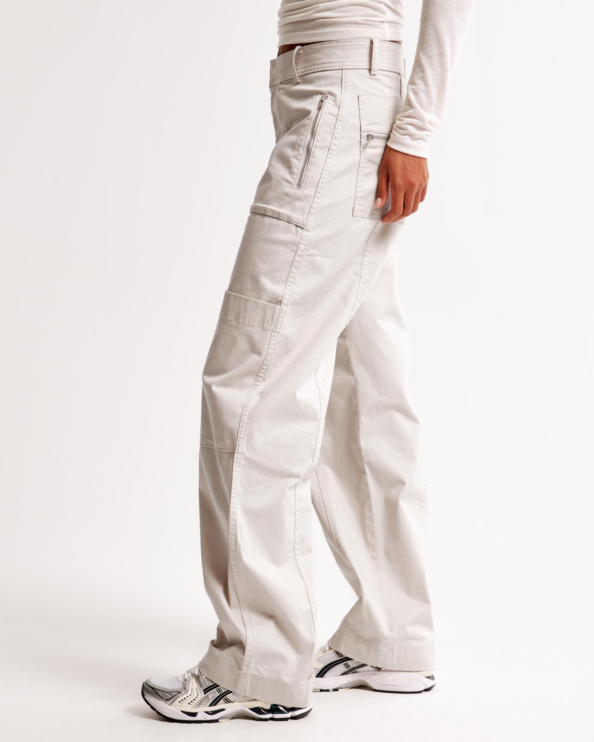 Mid Rise Barrel Utility Pant Product Image