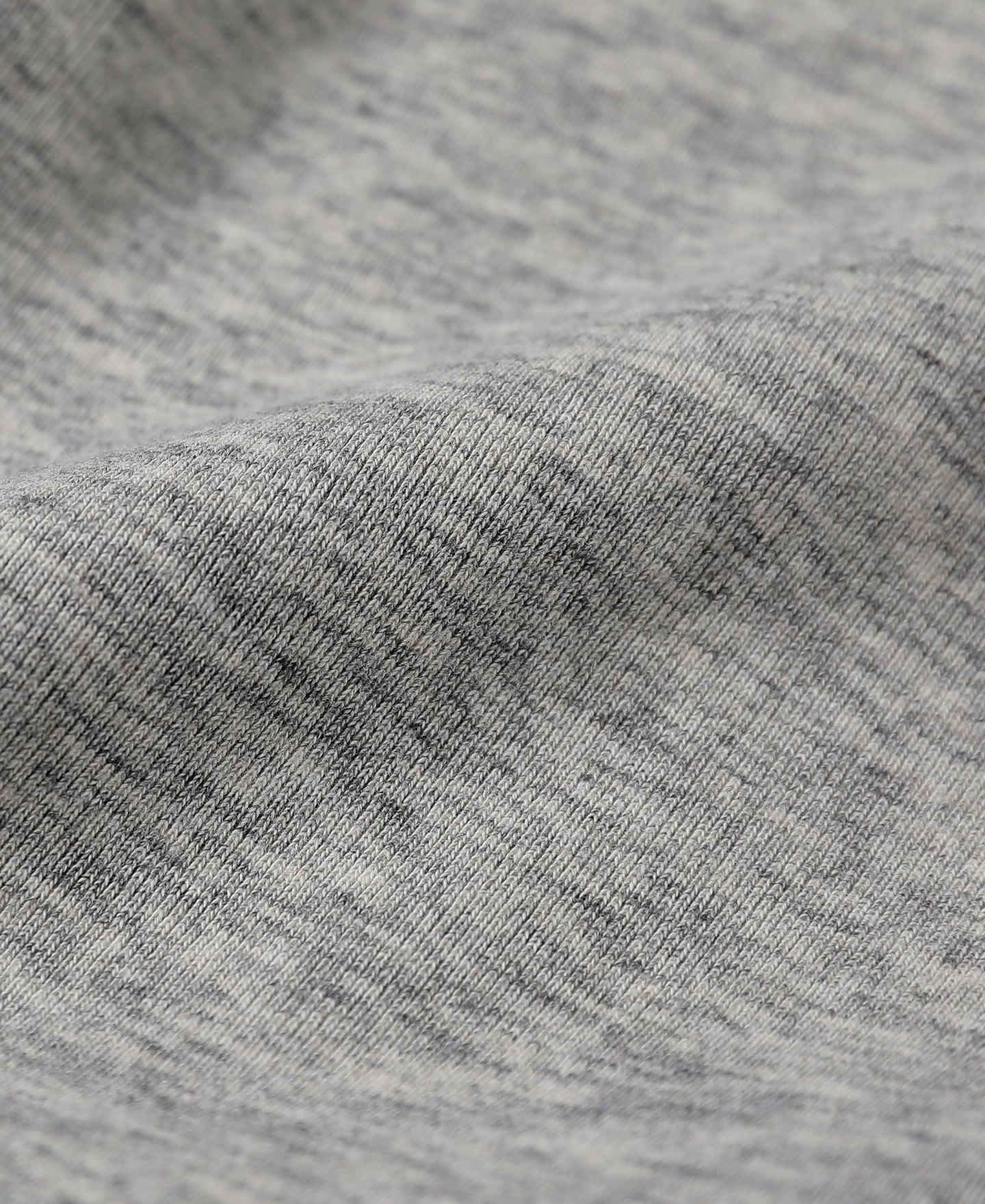 14 oz Side Closing Henley Shirt - Gray Product Image