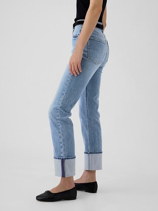 High Rise '90s Straight Jeans Product Image