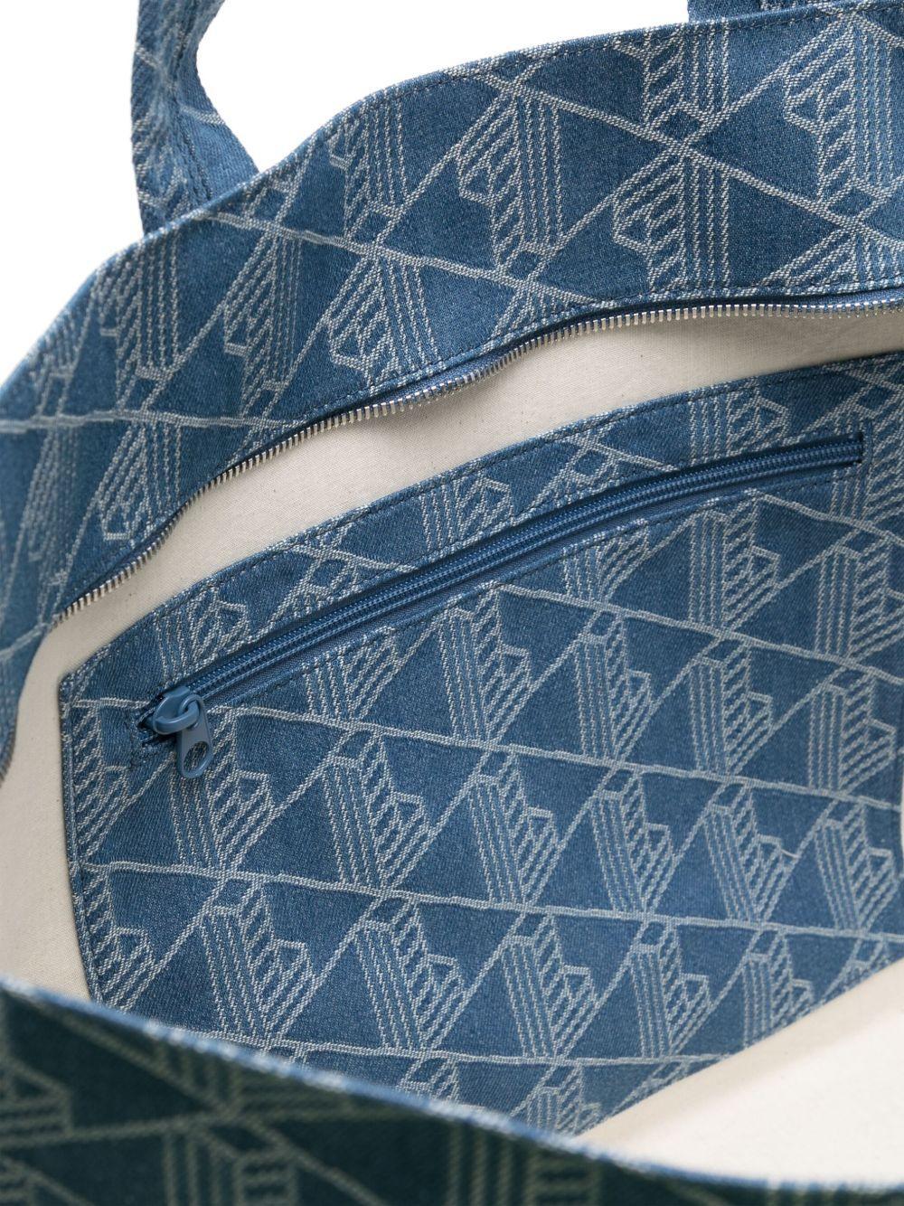 XL mono-jacquard tote bag Product Image