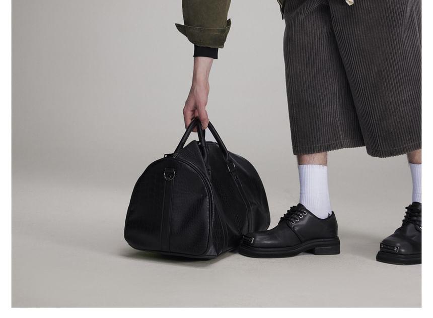 Plain Stand-Collar Loose Jacket Product Image