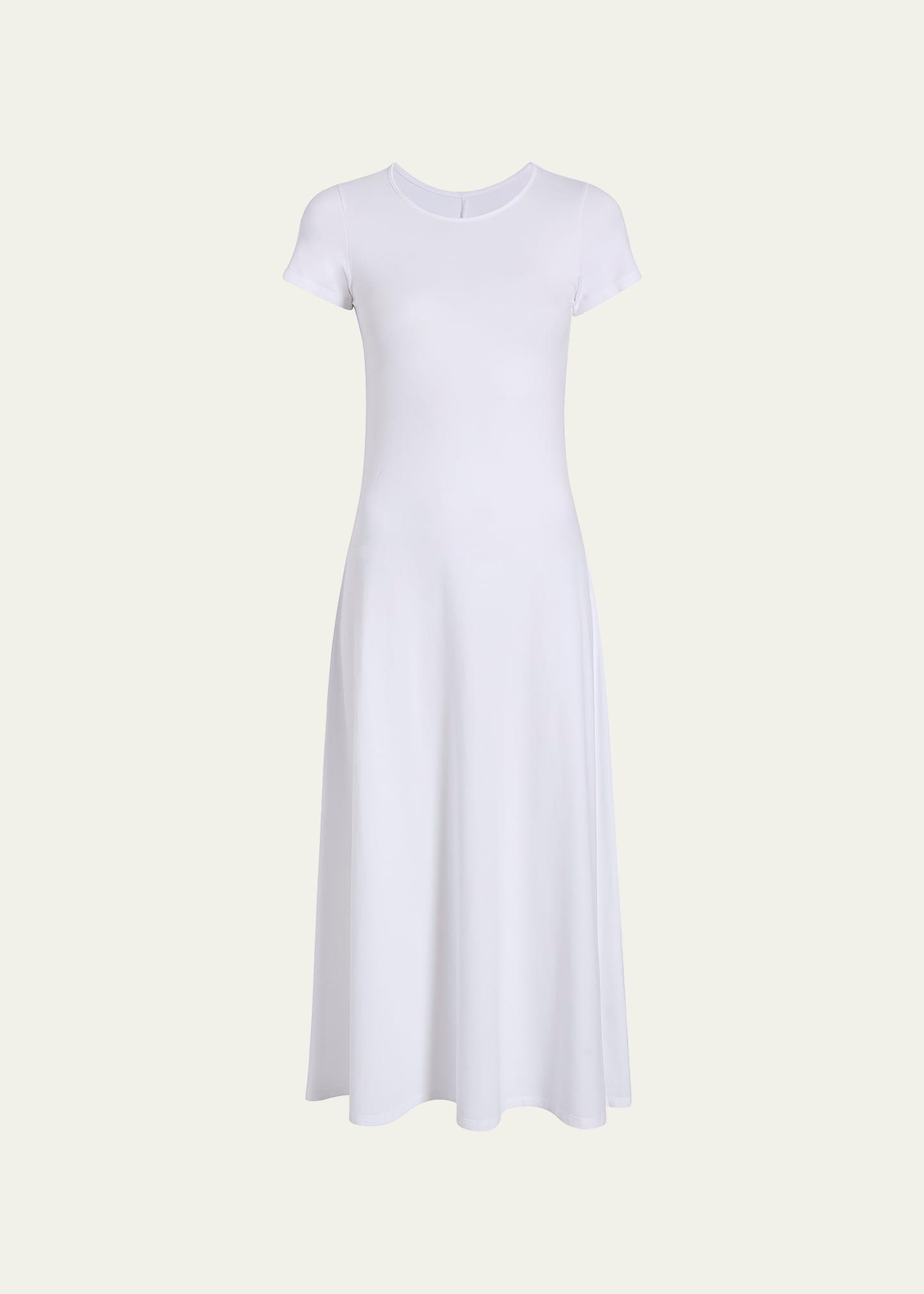 Cotton Fitted Tee Dress Product Image