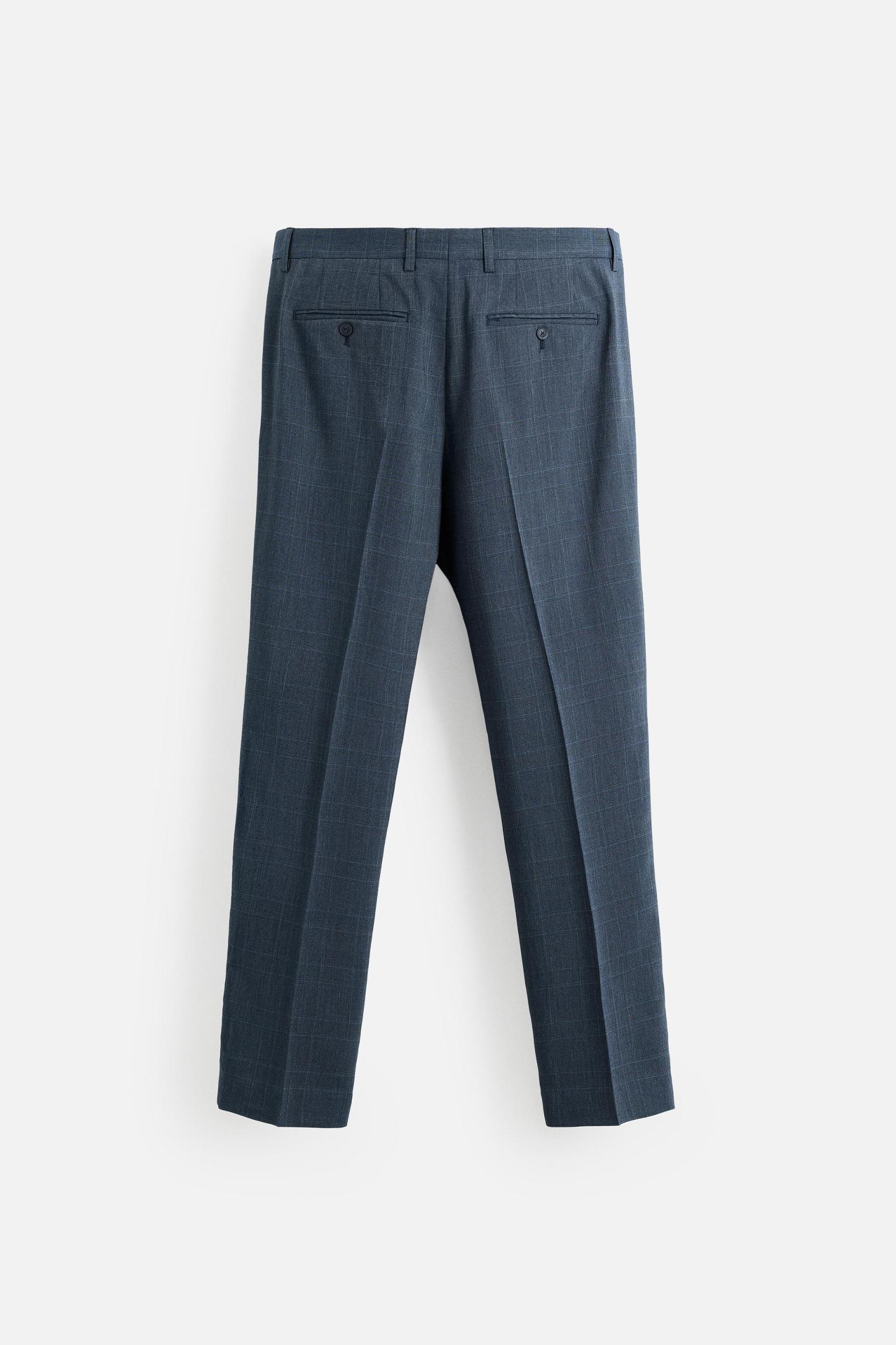 CHECK SUIT PANTS Product Image