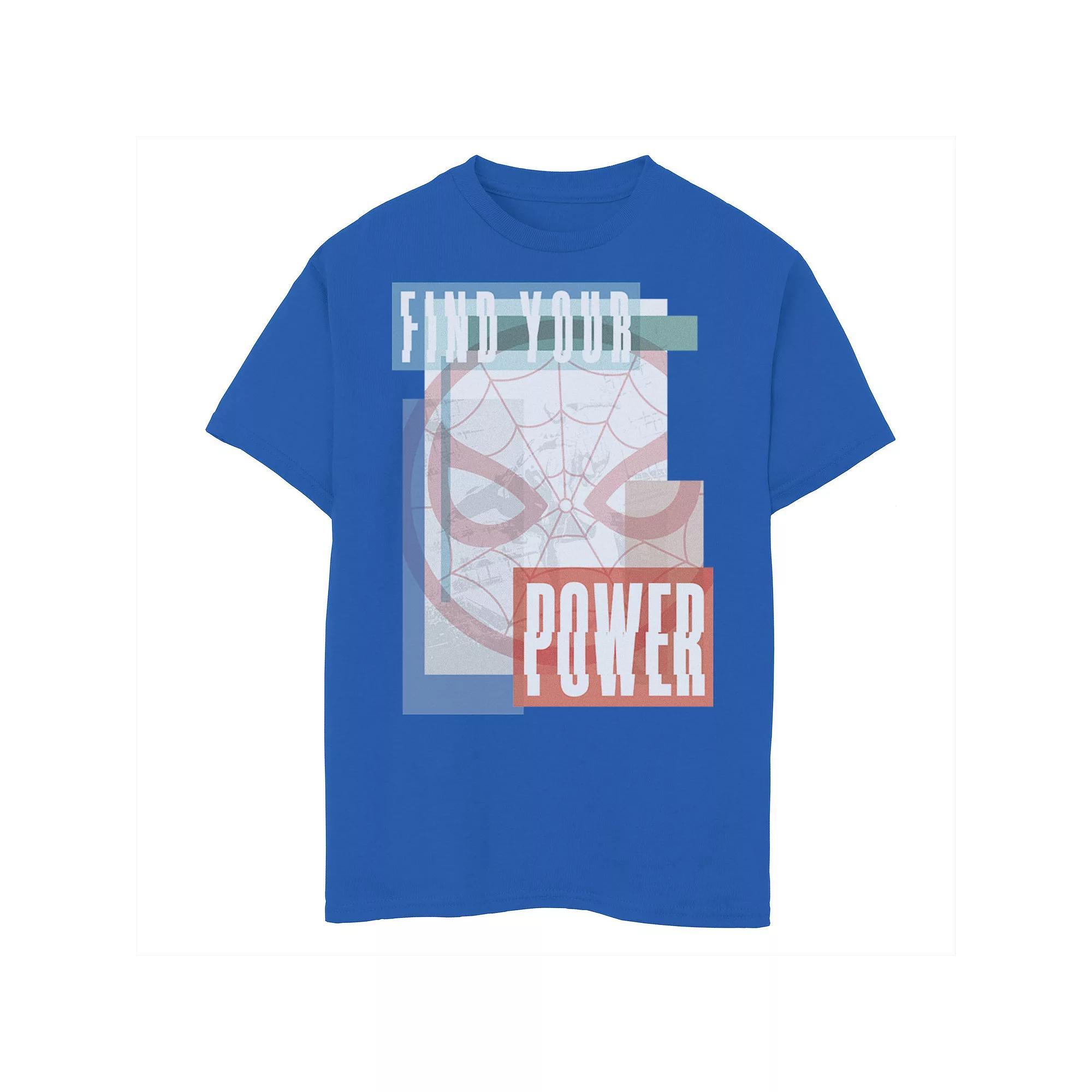Boys 6-20 Marvel Spider-Man Find Your Power Pastel Portrait Graphic Tee, Boy's,  Product Image