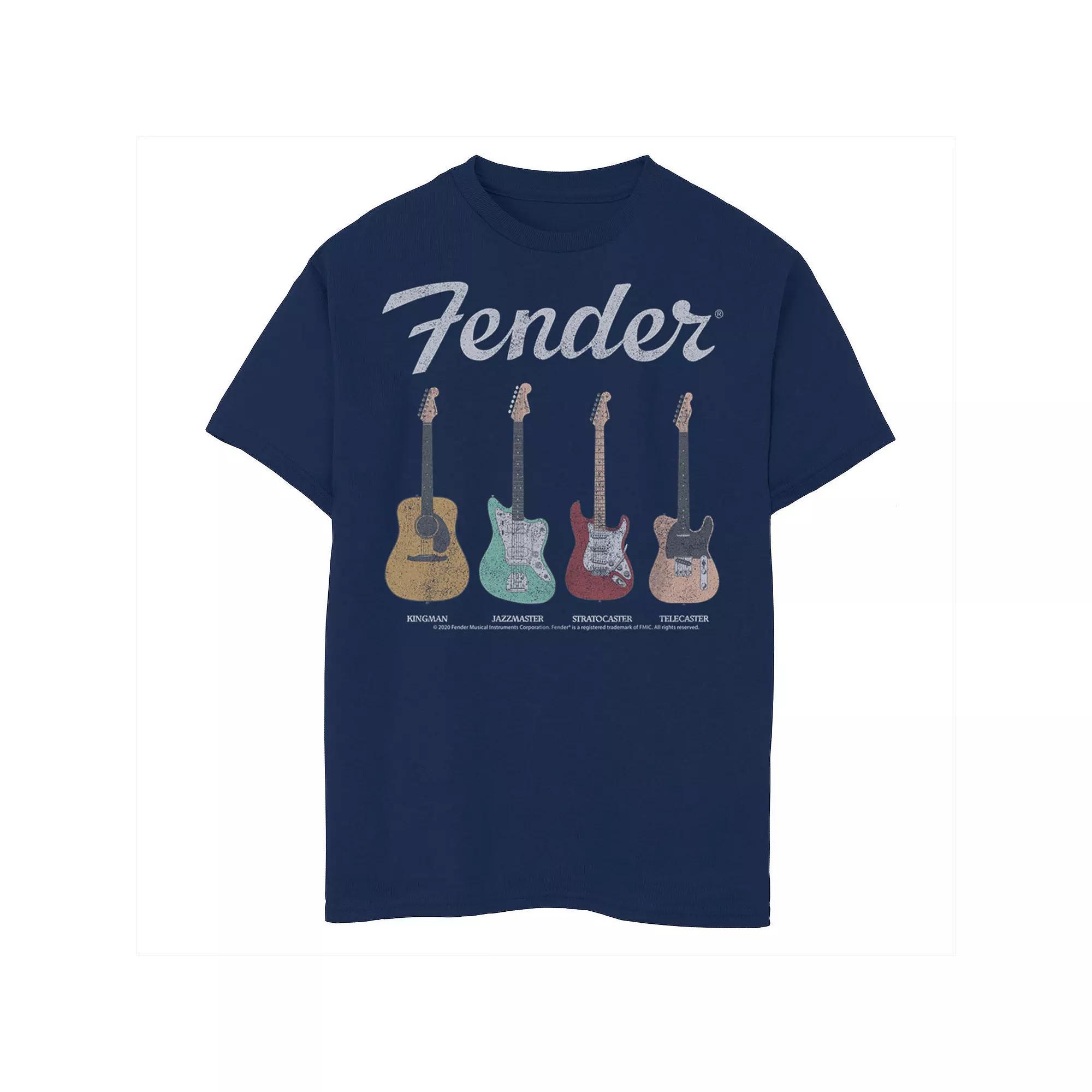 Boys 8-20 Fender Guitars Graphic Tee, Boy's,  Product Image