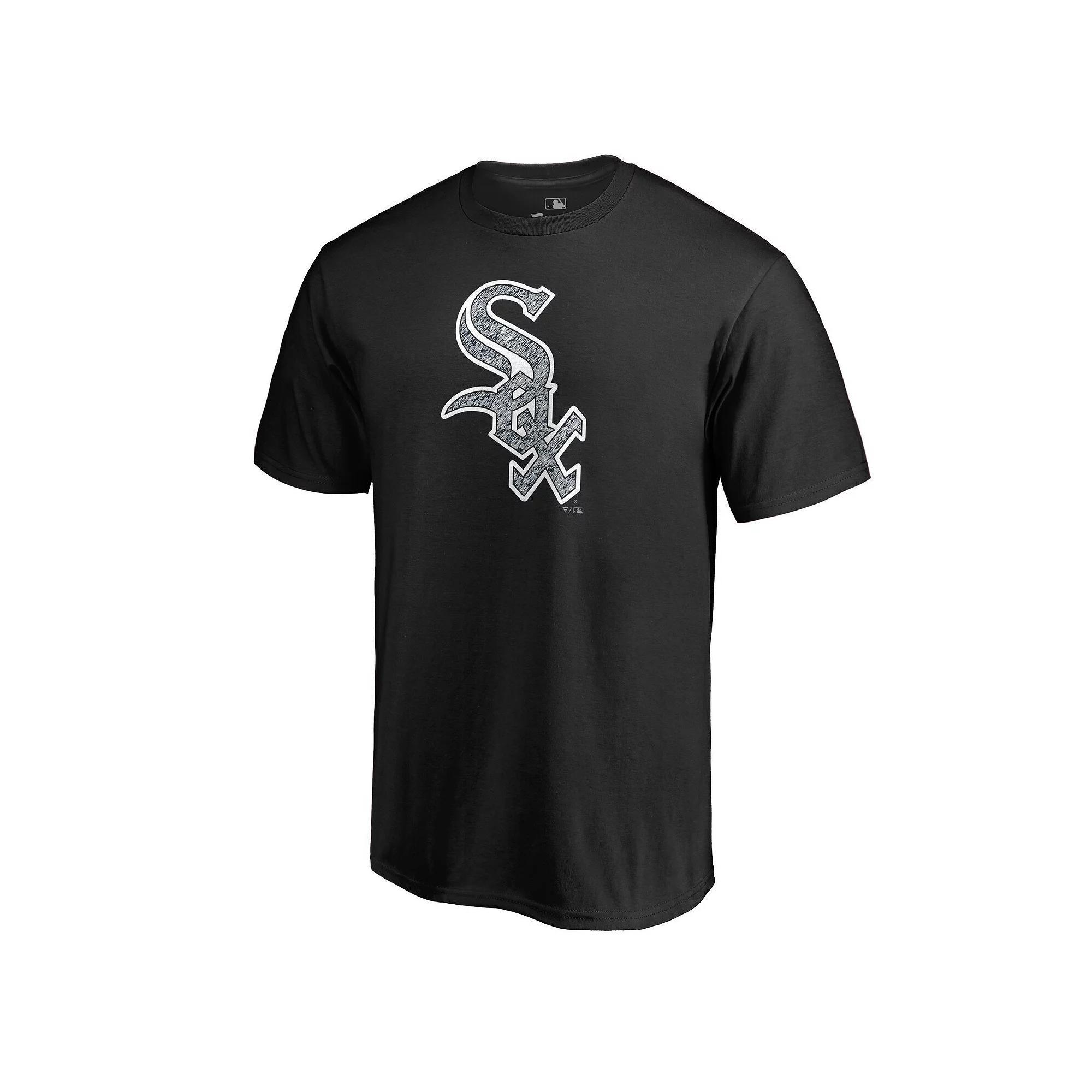 Men's Fanatics Branded Black Chicago White Sox Static Logo T-Shirt, Size: 2XL Product Image