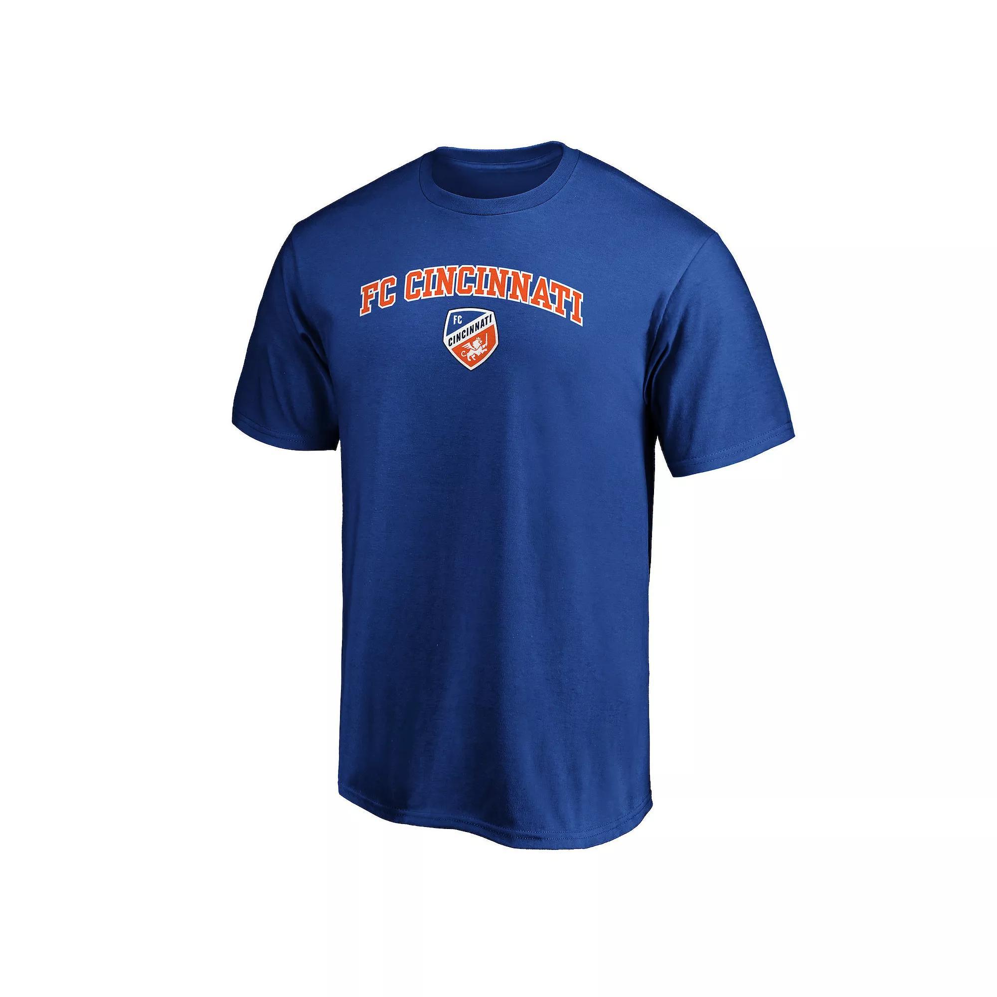 Men's Fanatics MLS FC Cincinnati Heart & Soul Graphic Tee, Size: XXL, Fcc Blue Product Image