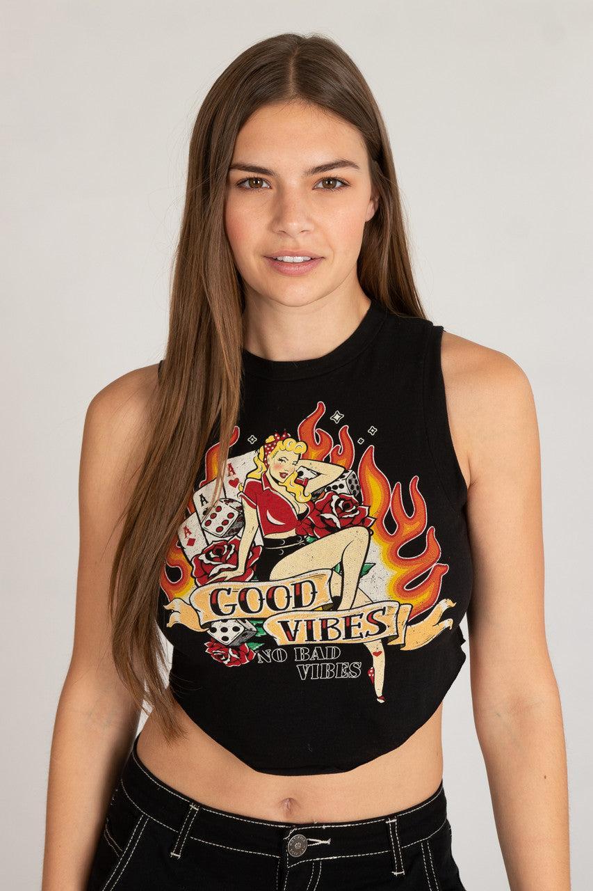 Good Vibes Tank Top Product Image