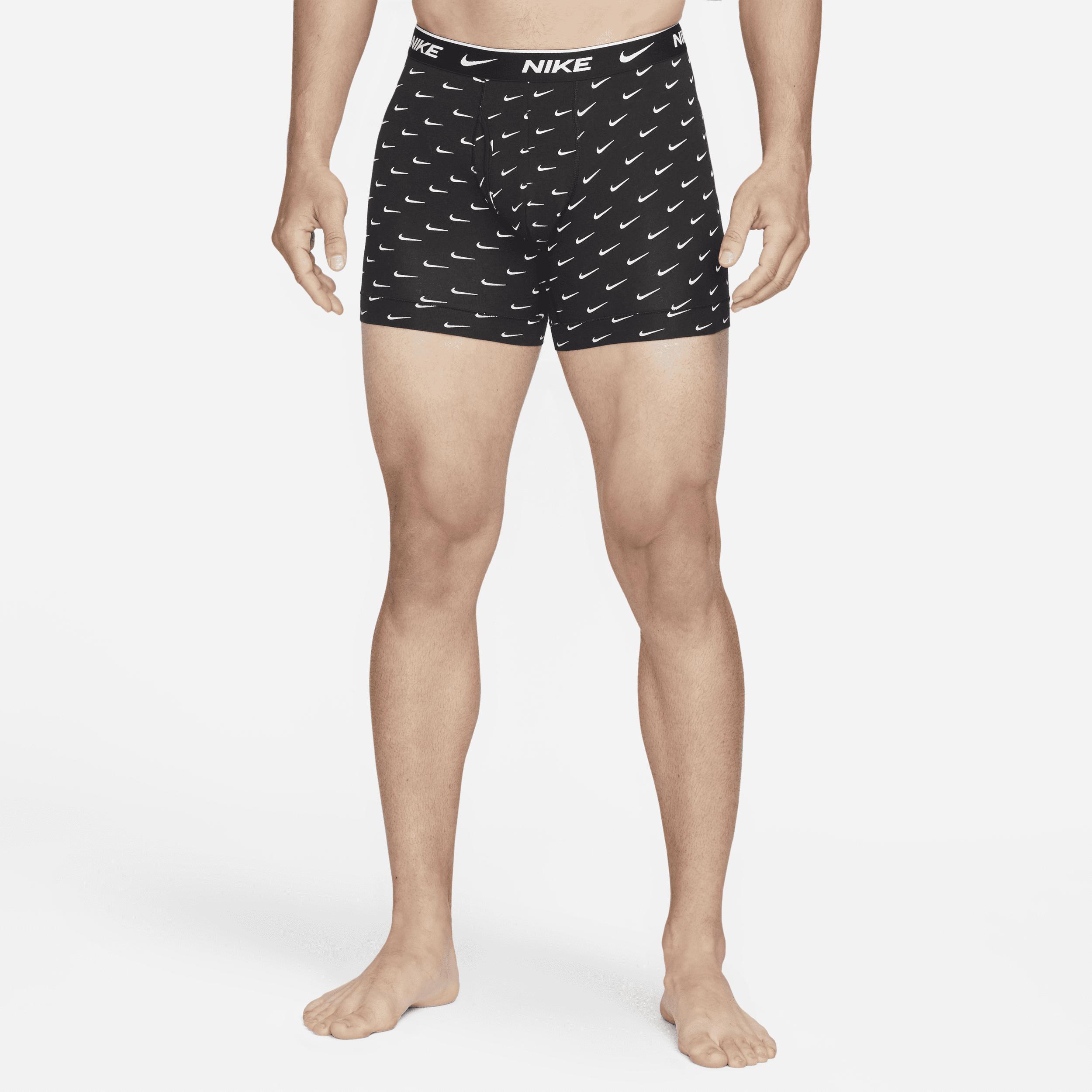 Nike Men's Dri-FIT Essential Cotton Stretch Boxer Briefs (3-Pack) Product Image