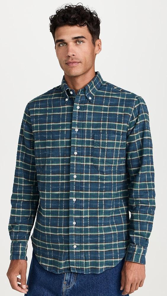 Gitman Vintage Slubbed Twill Check Shirt | Shopbop Product Image