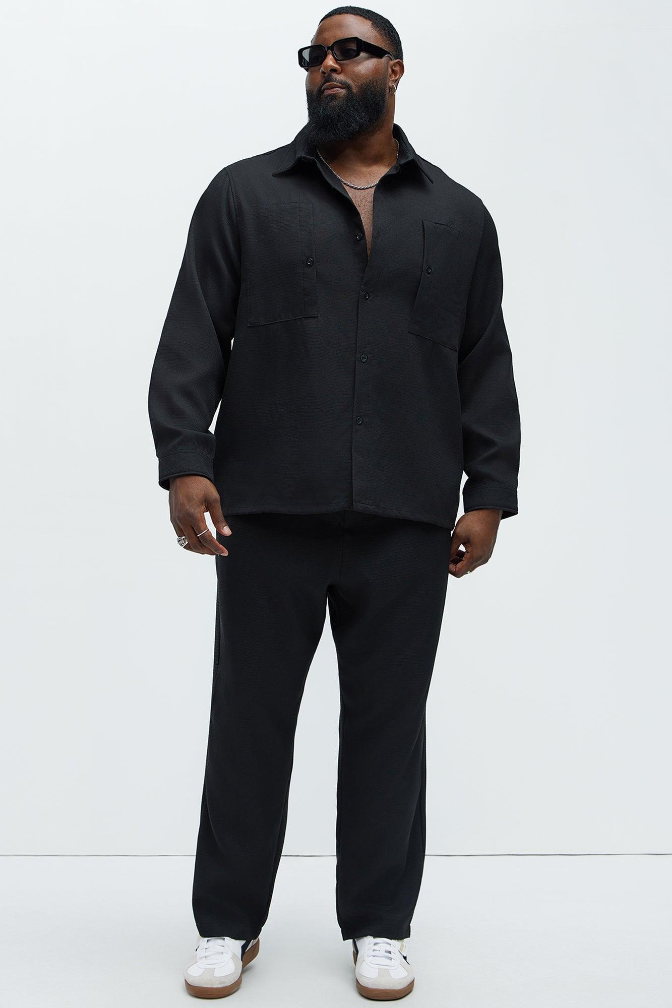 Kerr Straight Pants - Black Product Image