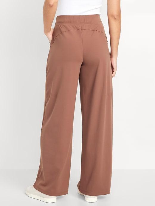 High-Waisted PowerSoft Trouser Pants Product Image