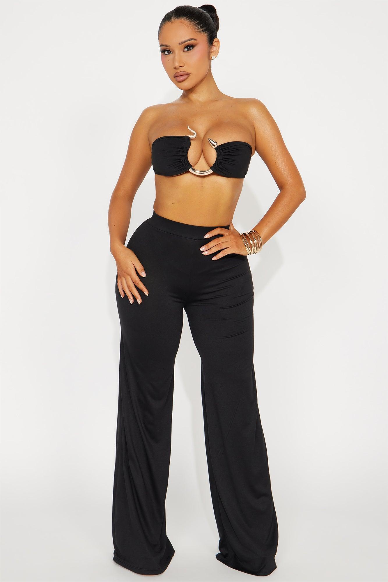 Boa Pant Set - Black Product Image