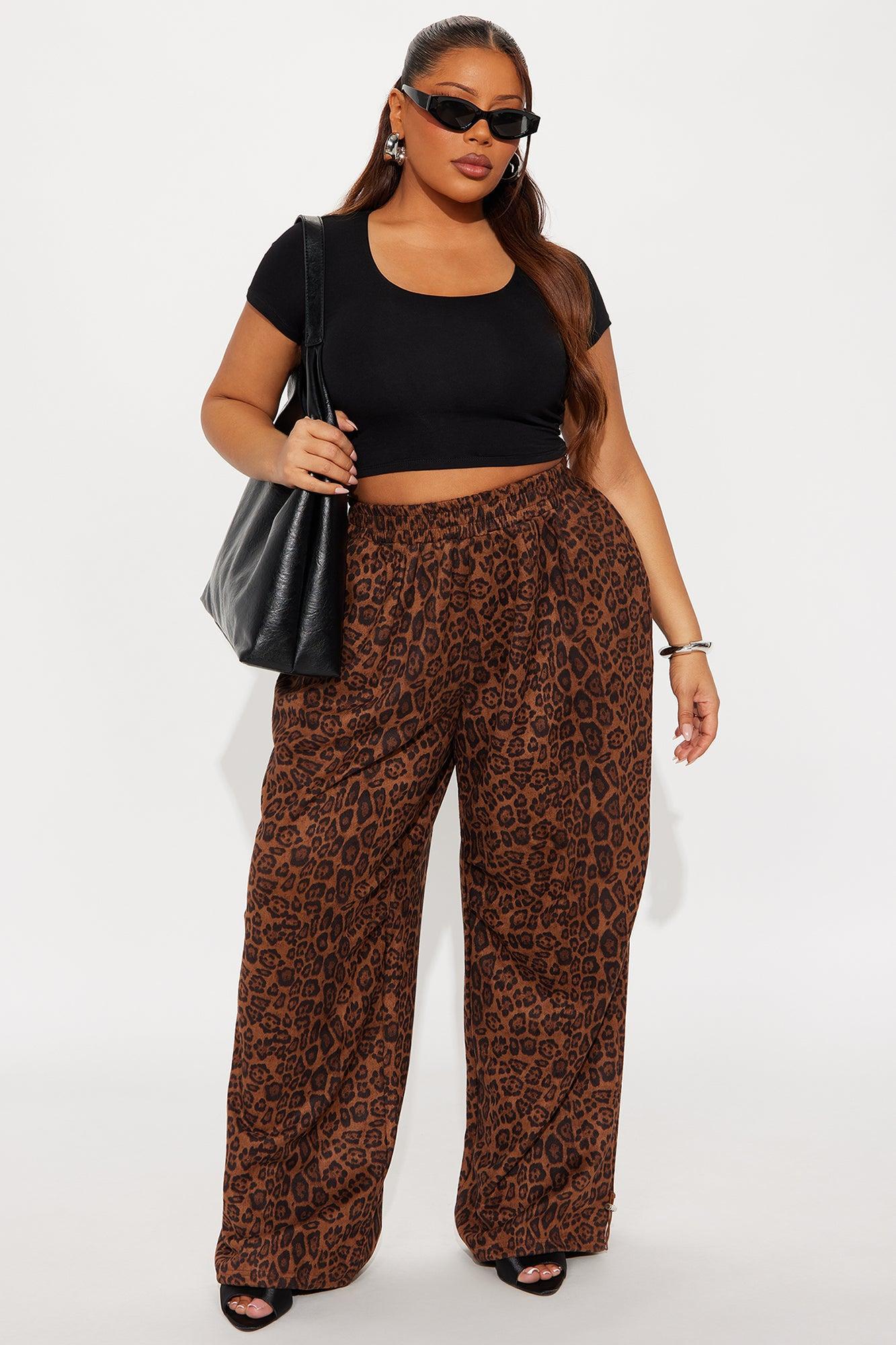 Exotic Taste Leopard Jogger Pant - Leopard Female Product Image