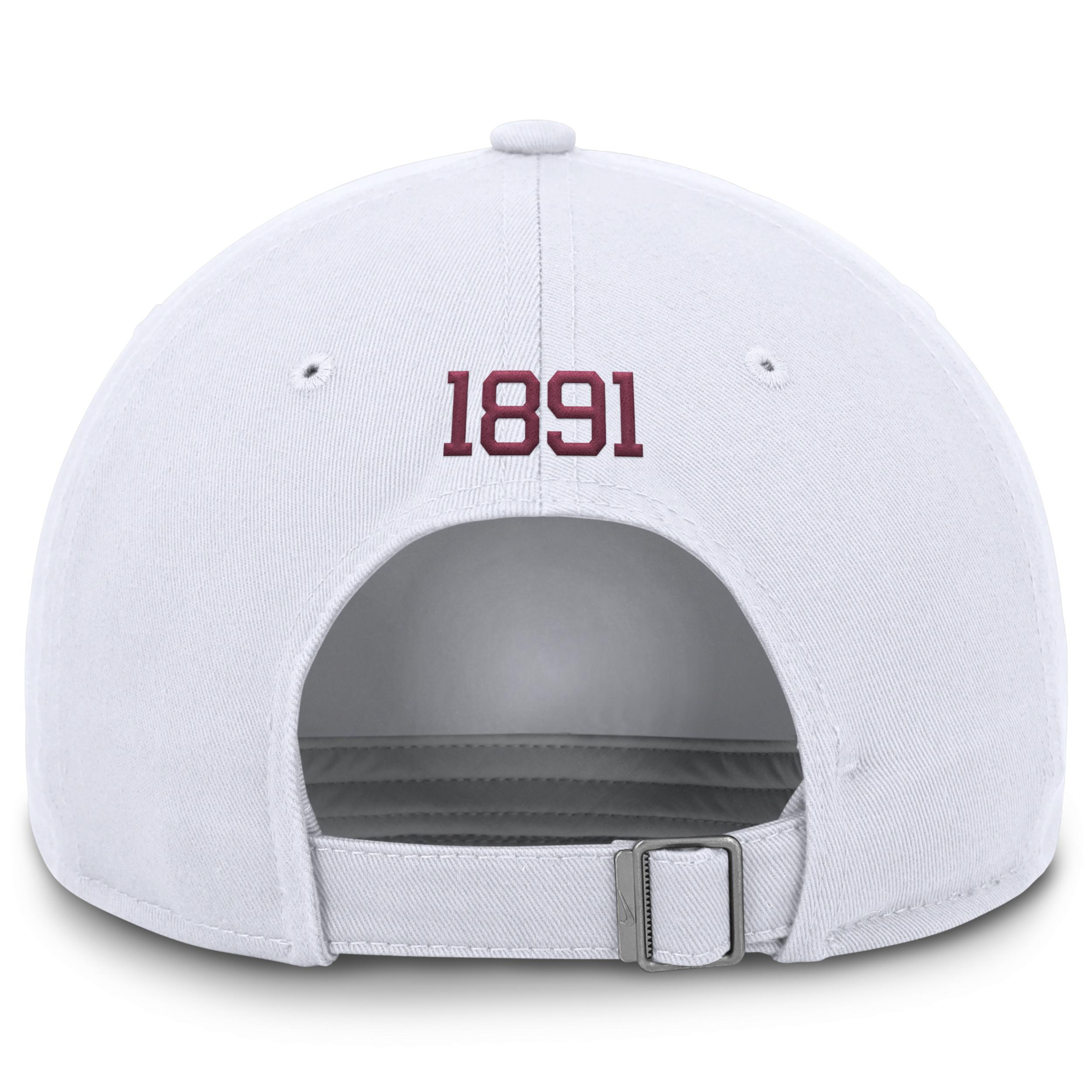 Men's Nike White Stanford Cardinal Legacy Club Performance Adjustable Hat,  Product Image
