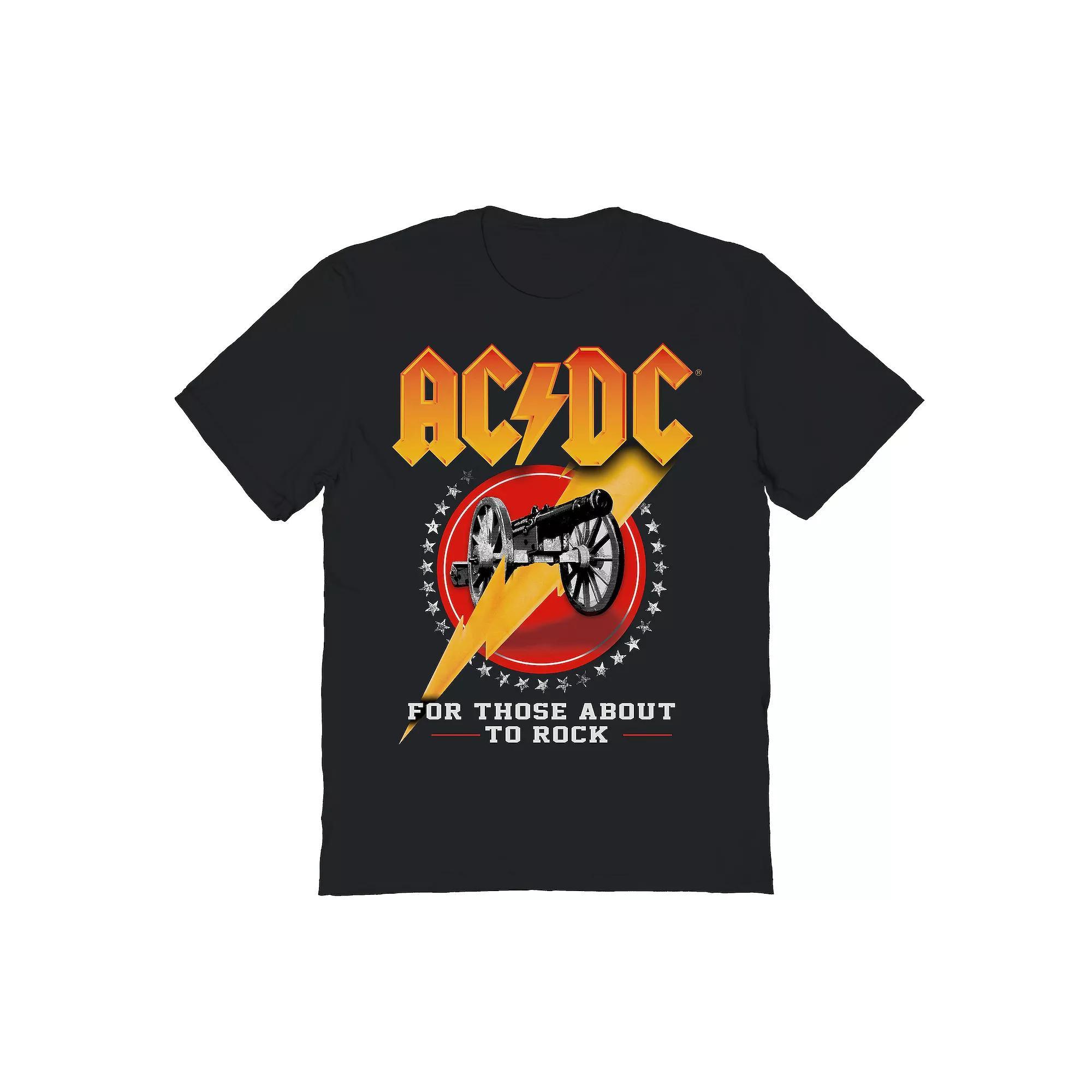 Men's About To Rock Graphic T-Shirt, Size: Large, Black Product Image