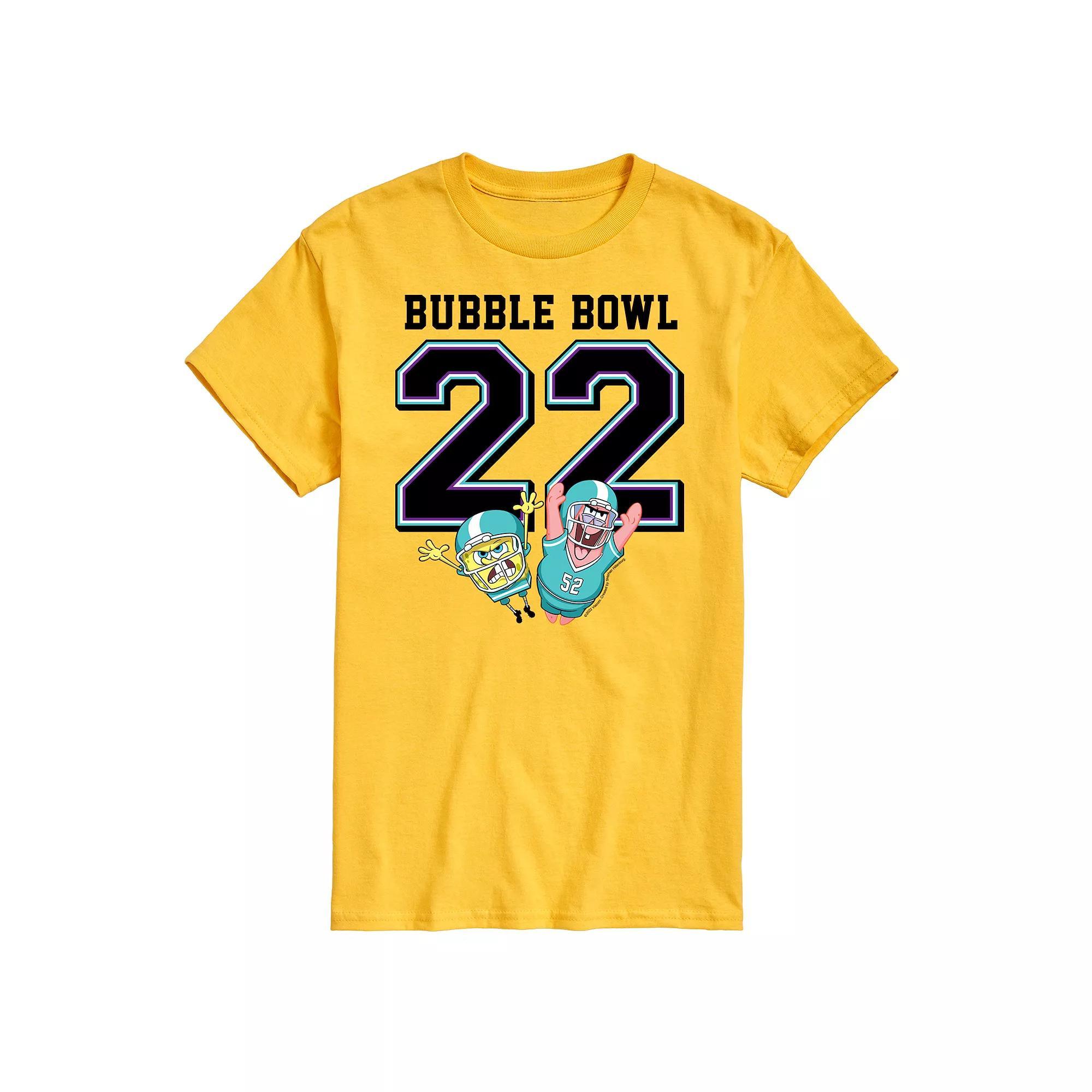 Men's SpongeBob SquarePants Bubble Bowl 22 Tee,  Product Image