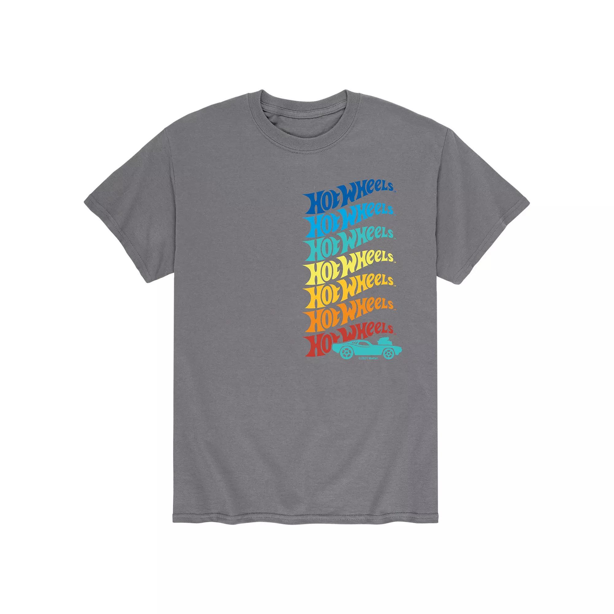 Men's Hot Wheels Tee, Size: Small, Grey Product Image