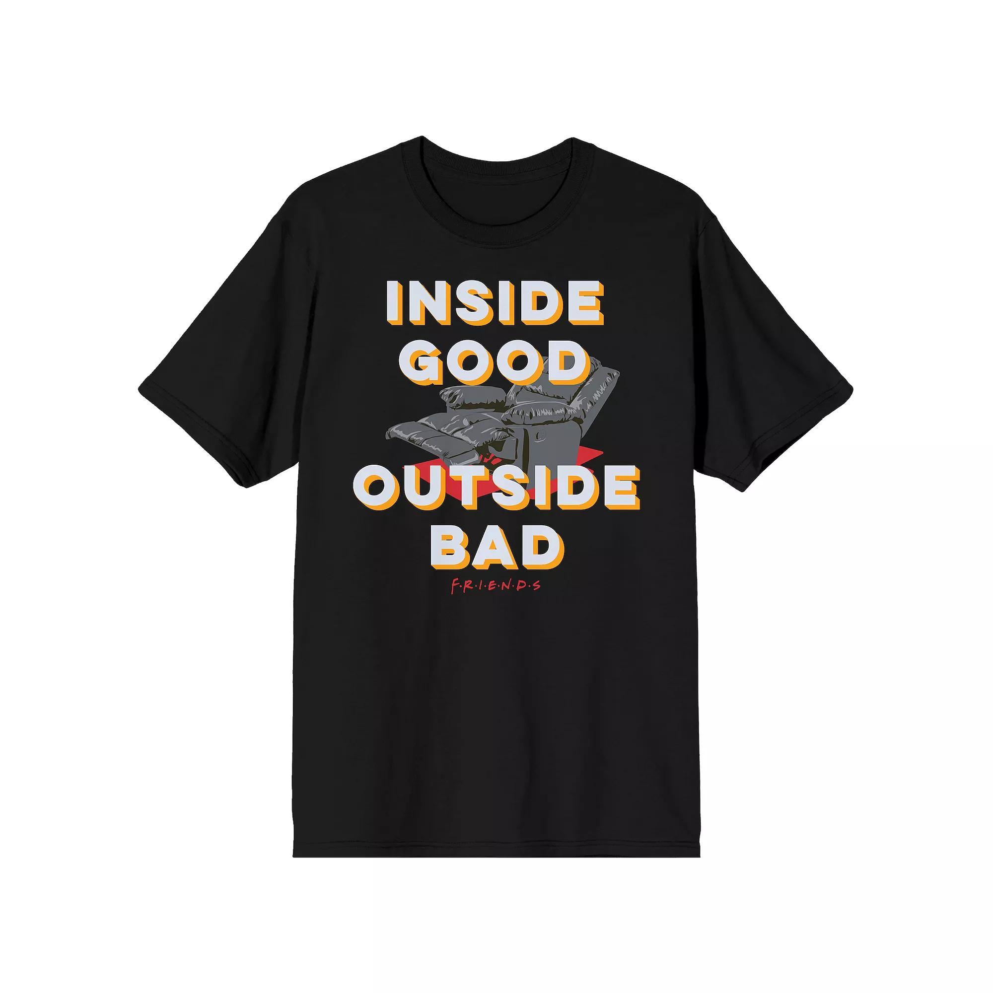Men's Friends Inside Outside Tee,  Product Image