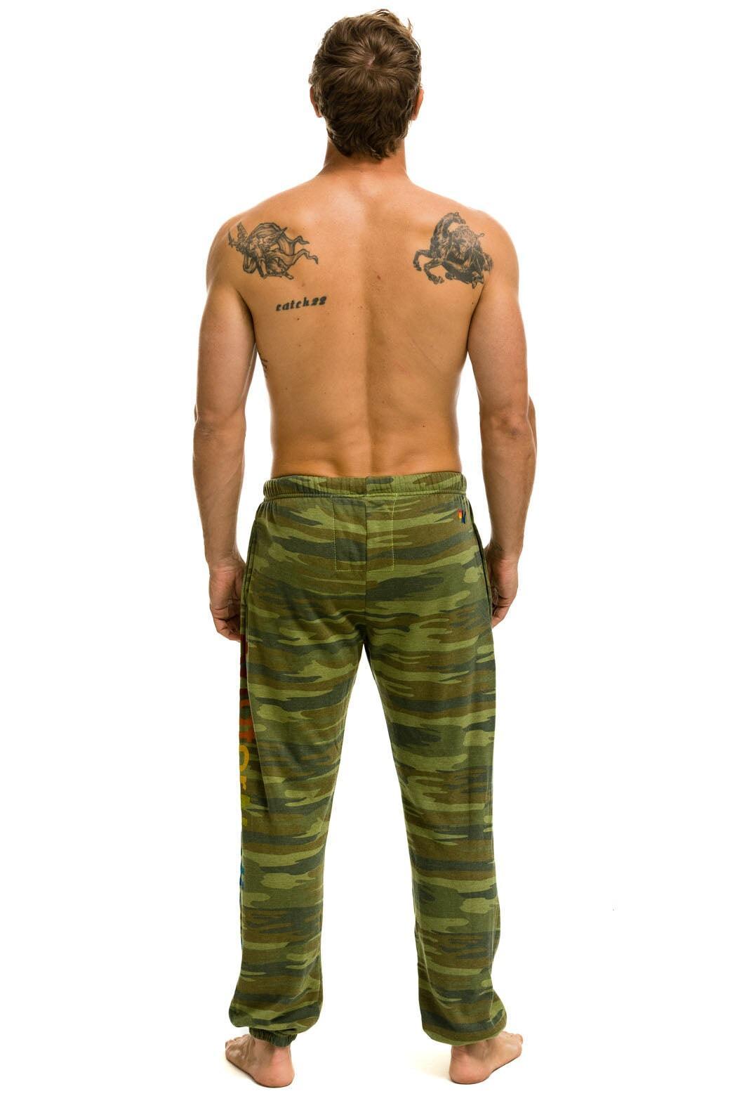 AVIATOR NATION ASPEN SWEATPANTS - CAMO Male Product Image