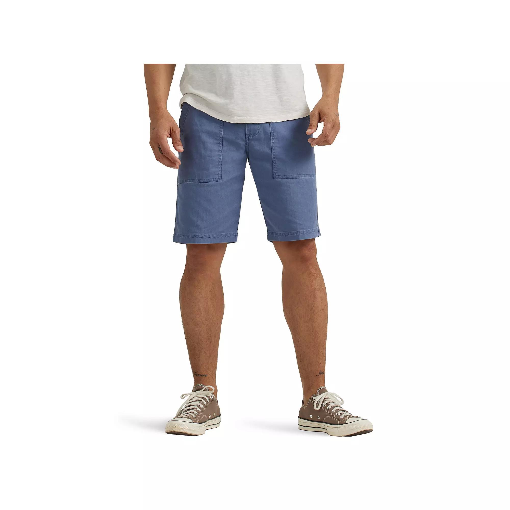 Men's Wrangler 10" Utility Shorts, Size: 40, Vintage Blue Product Image