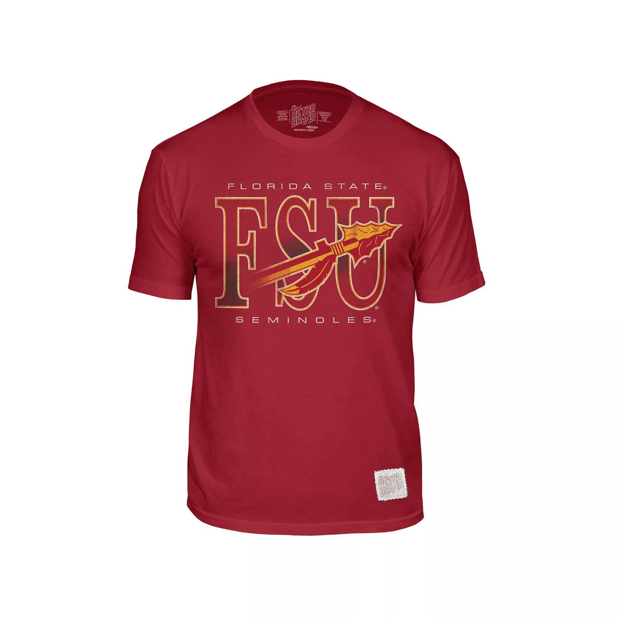 Men's Original Retro Brand Garnet Florida State Seminoles Retro T-Shirt,  Product Image