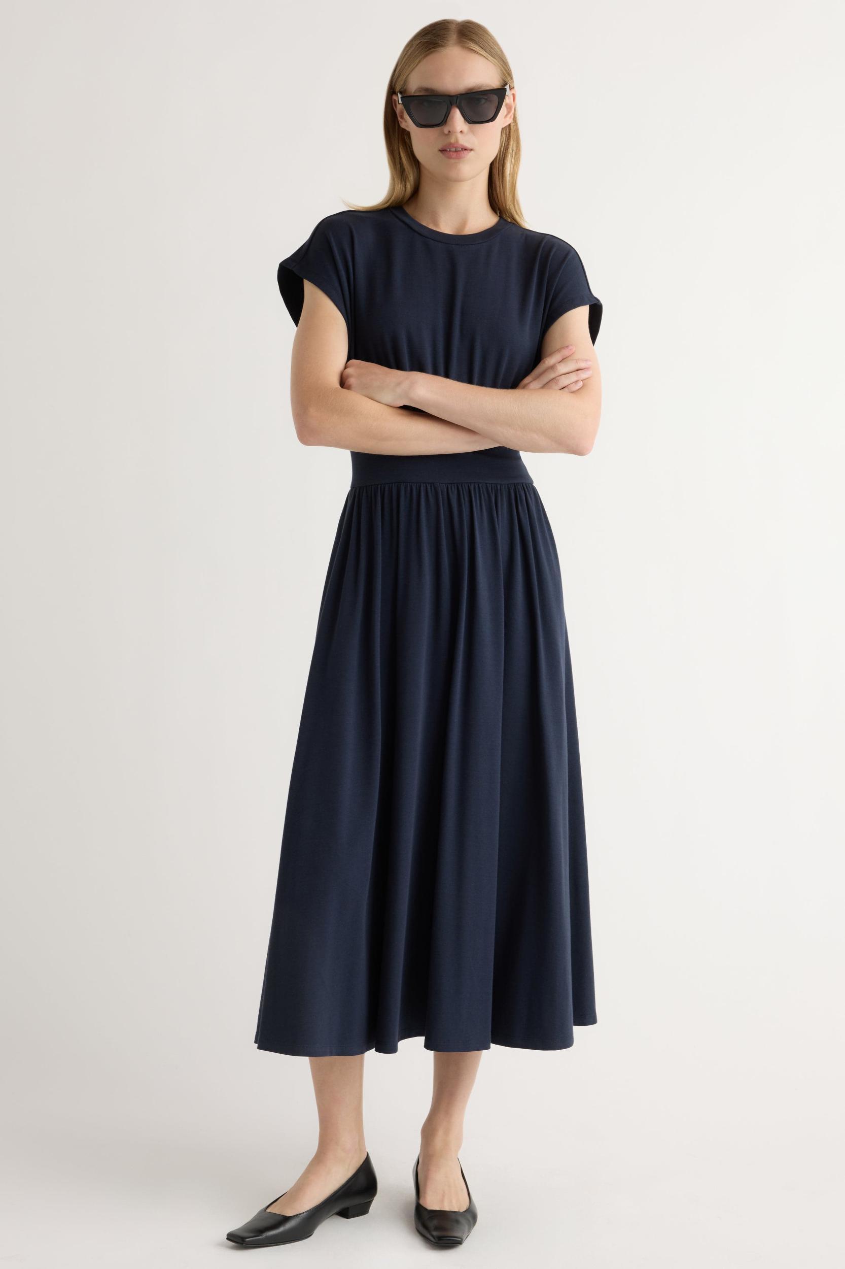 Prima Jersey Midi Dress Product Image