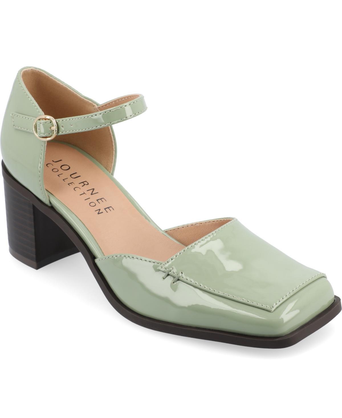 Journee Tru Comfort Foam™ Evangeline Women's Pumps, Size: 11, Patent Green Product Image