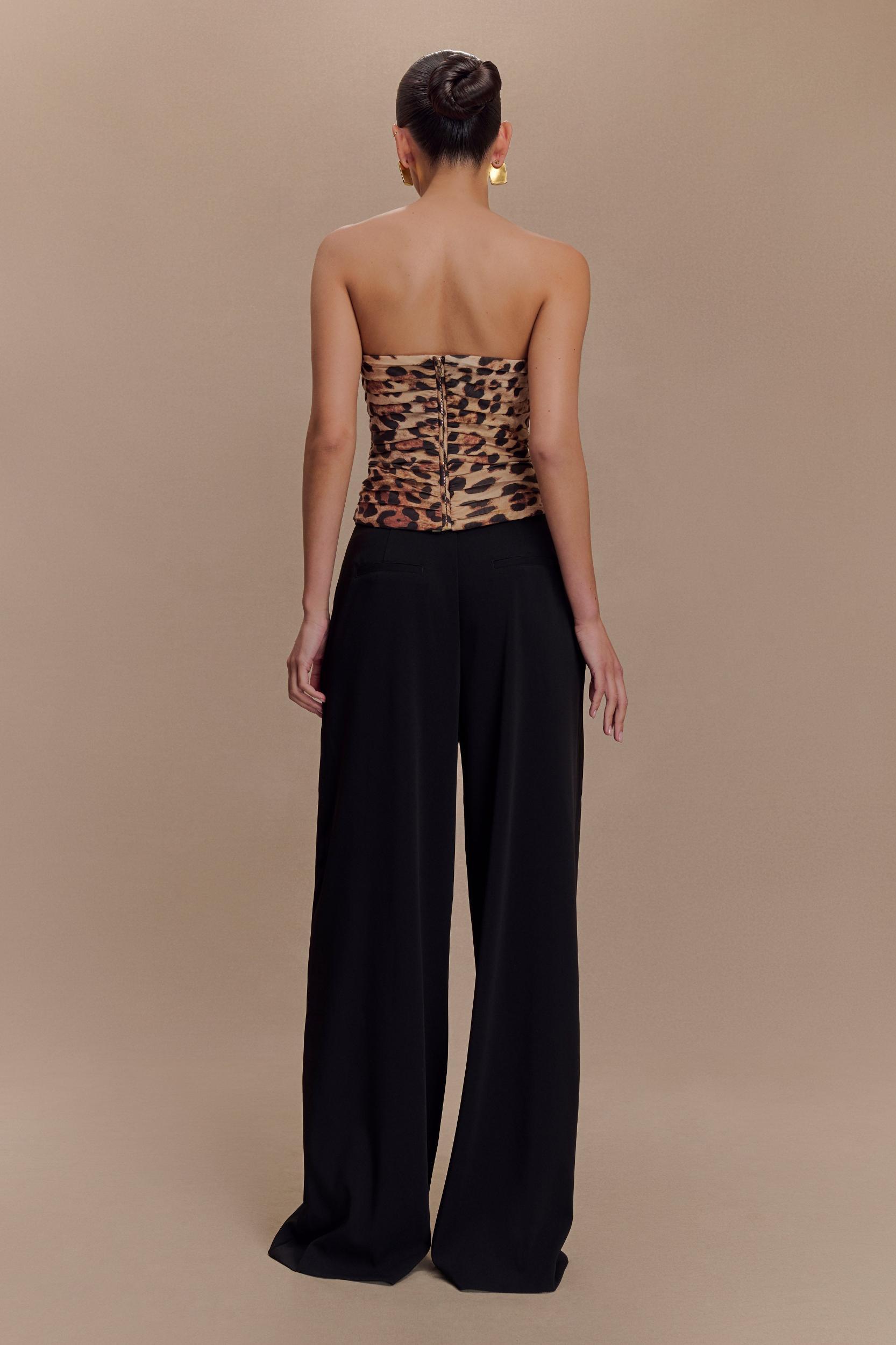 Tokio Suiting Corset - Leopard Print Product Image