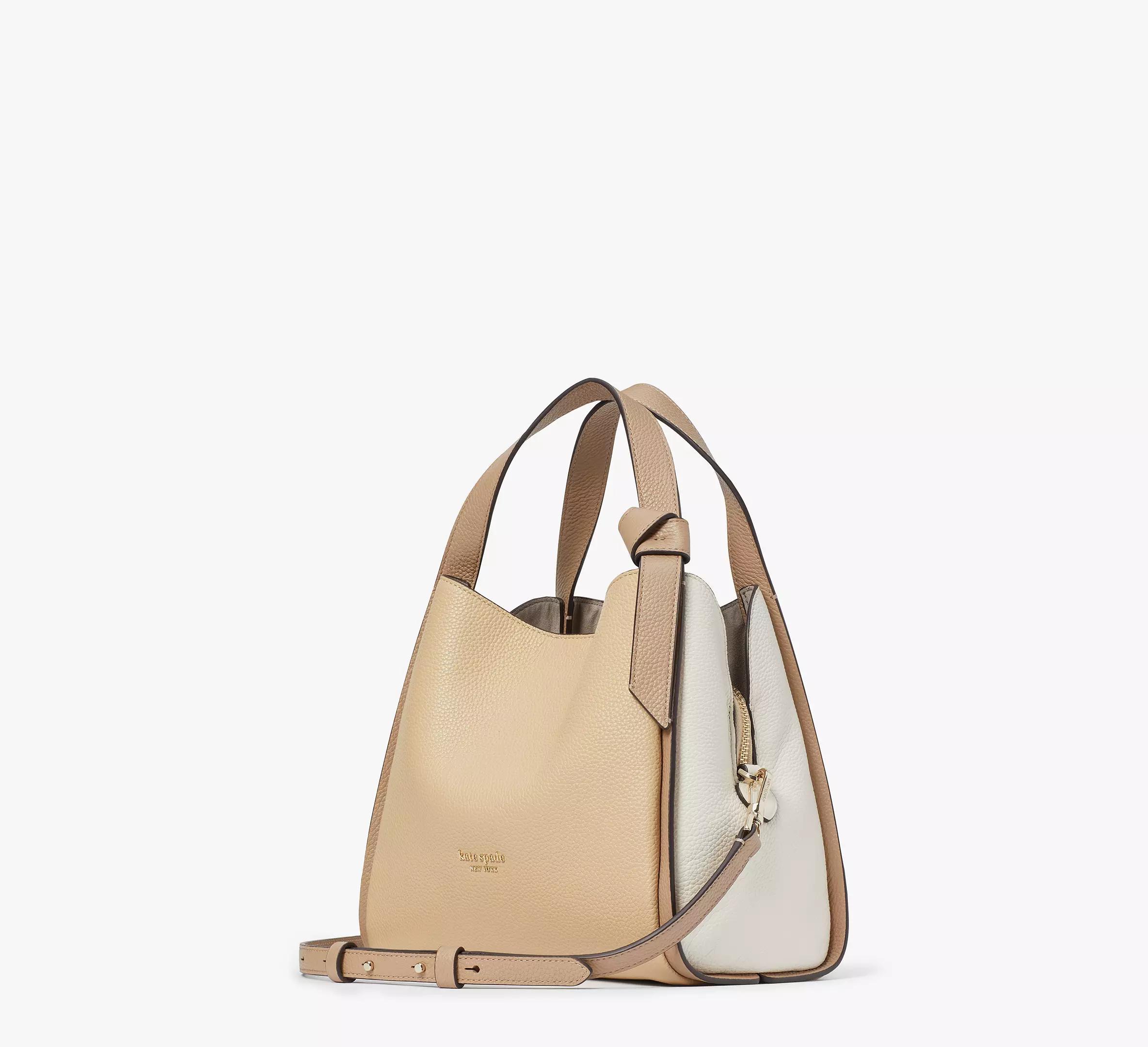 Knott Colorblocked Medium Crossbody Tote Product Image