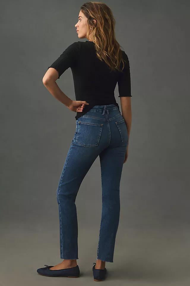 Good American Good Legs Mid-Rise Cigarette Jeans Product Image