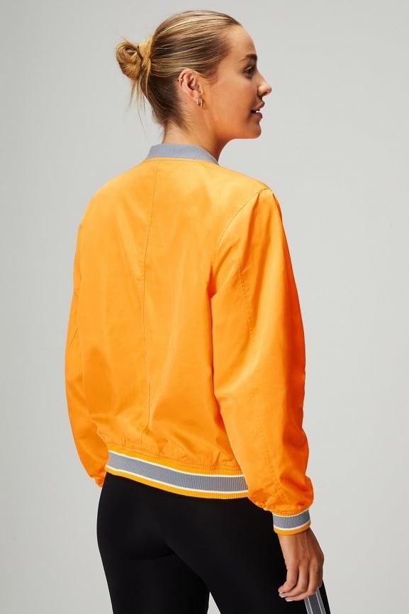 Satin Bomber Jacket Product Image