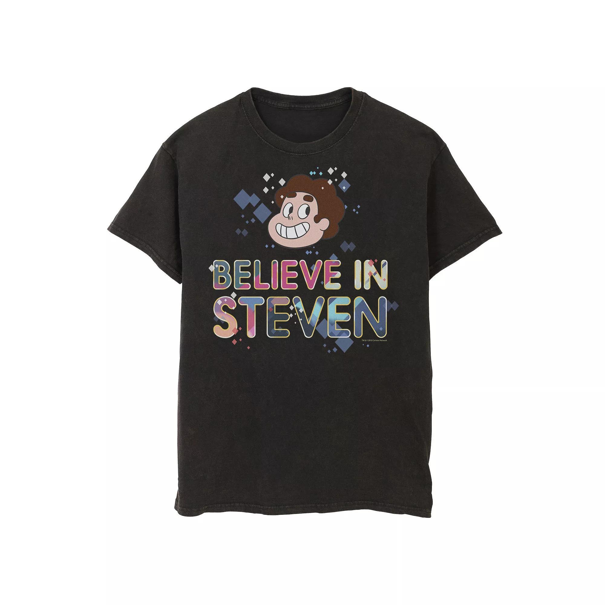Mens Cartoon Network Steven Universe Believe In Gems Tee Product Image
