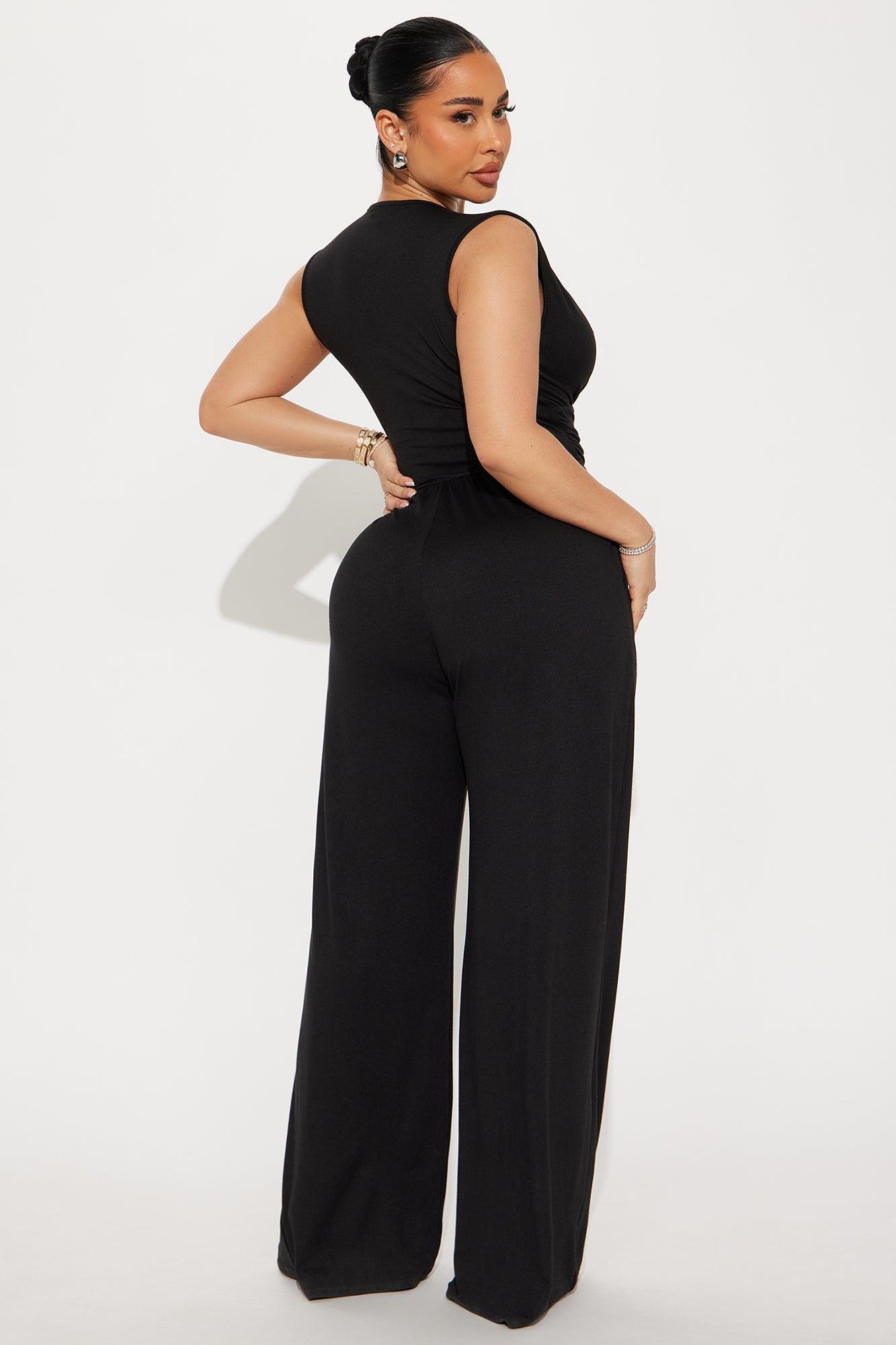 Home Is With You Jumpsuit - Black Product Image