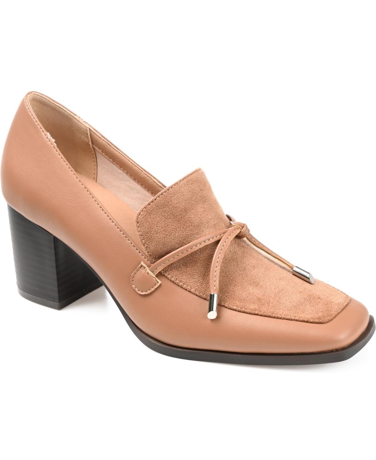 Journee Crawford Tru Comfort Foam Womens Loafer Pumps Product Image