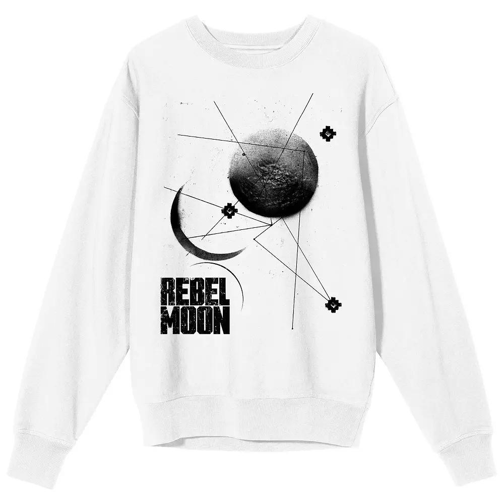 Men's Rebel Moon Planet & Moon Long Sleeve Graphic Tee,  Product Image