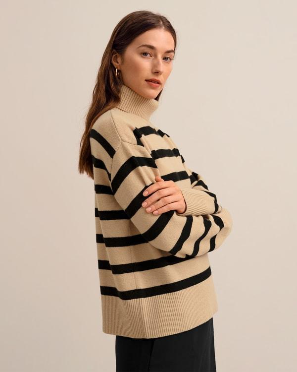 Tarra Stripe Sweater Product Image