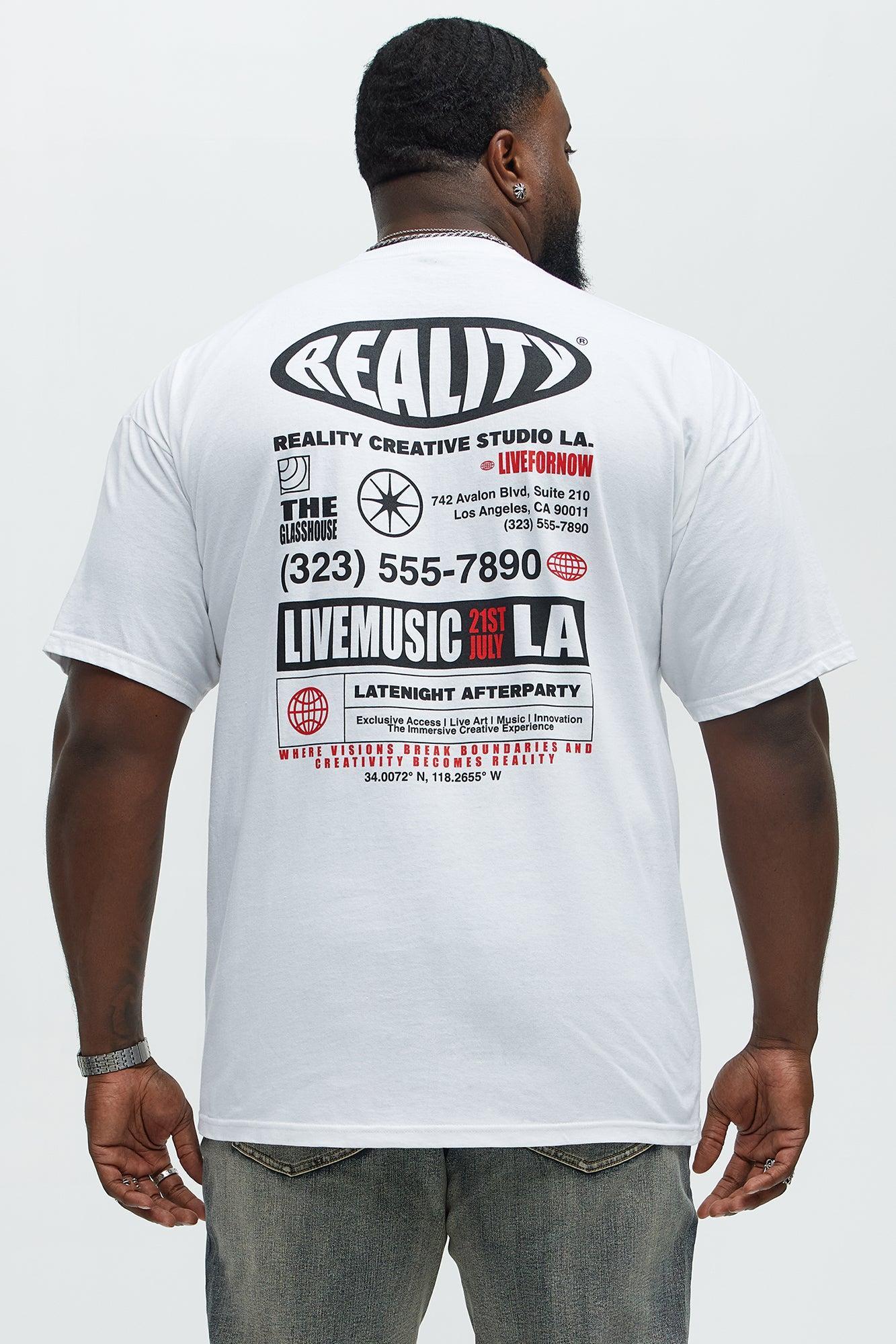 Present Golden Hour Short Sleeve Tee - White Product Image