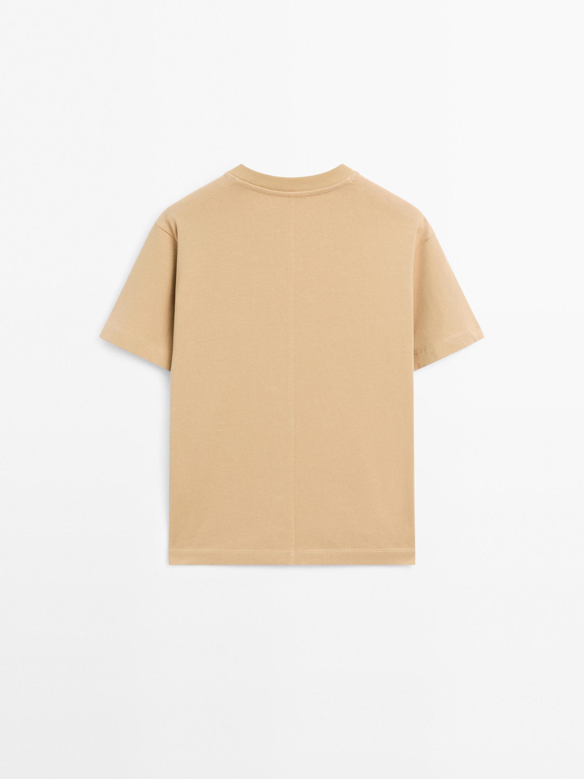 100% cotton short-sleeve T-shirt Product Image