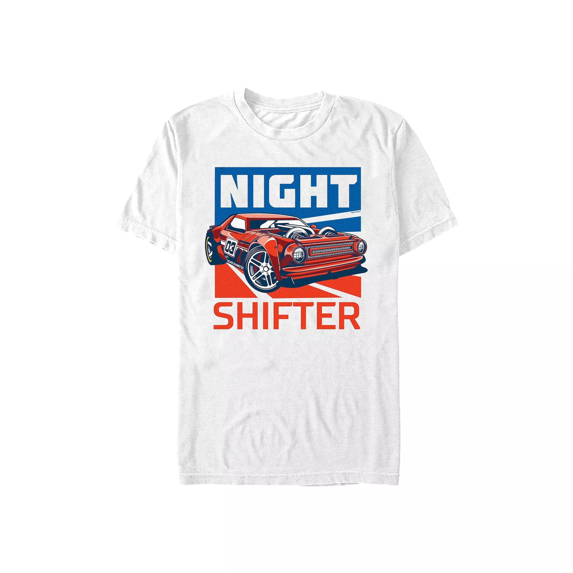 Men's Hot Wheels Night Shifter Graphic Tee,  Product Image