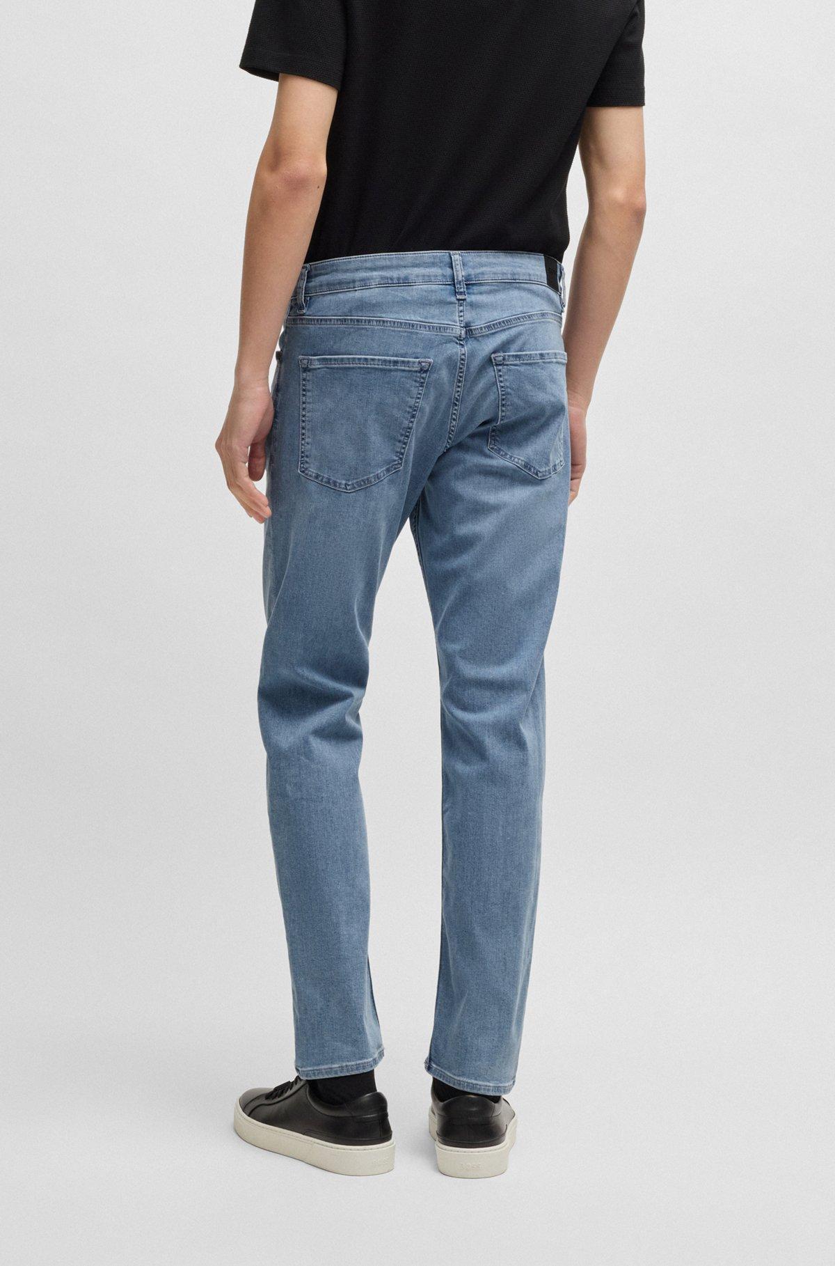 Maine regular-fit jeans in blue stretch denim Product Image