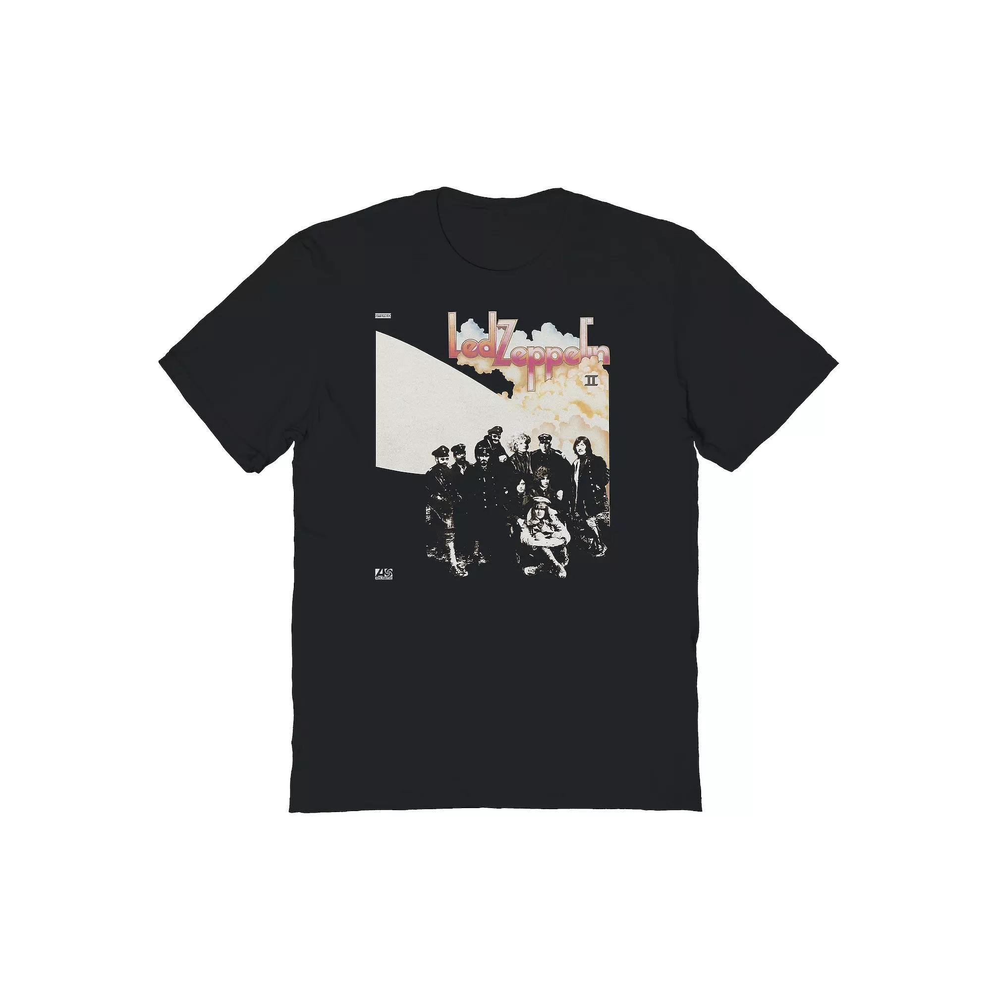 Men's Led Zeppelin LZII Clouds Graphic Tee, Size: Medium, Black Product Image