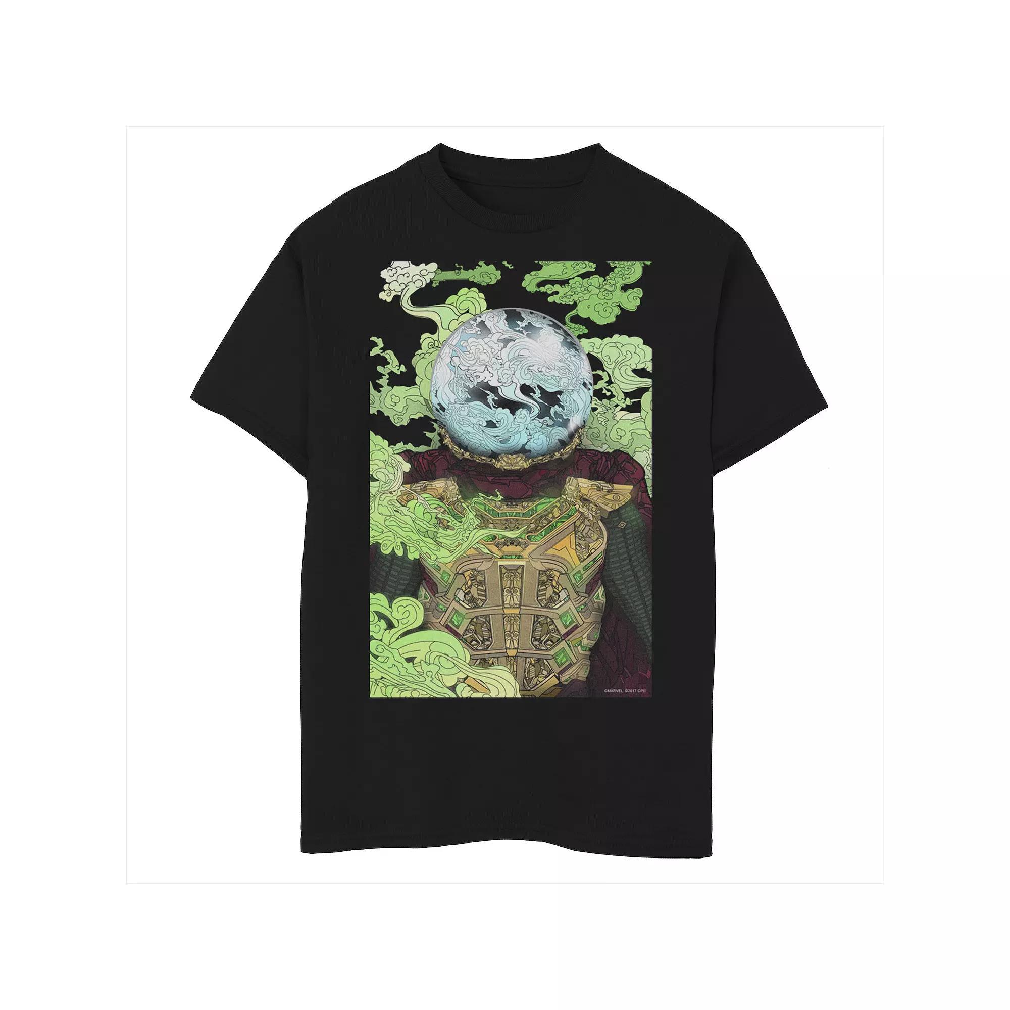 Boys 6-20 Marvel Spider-Man Far From Home Mysterio Vintage Poster Graphic Tee, Boy's,  Product Image