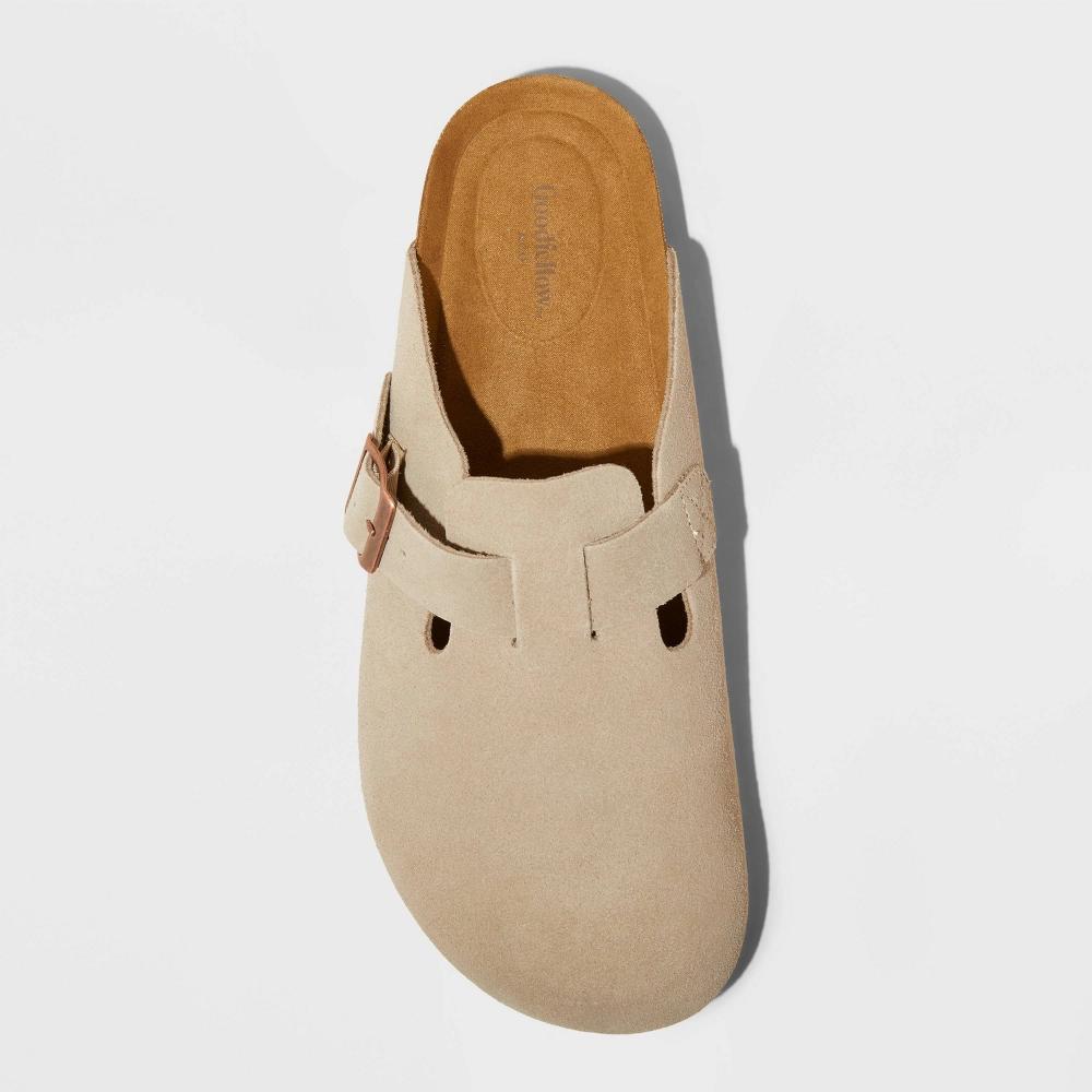 Mens Arthur Suede Clogs - Goodfellow & Co Taupe 13 Product Image